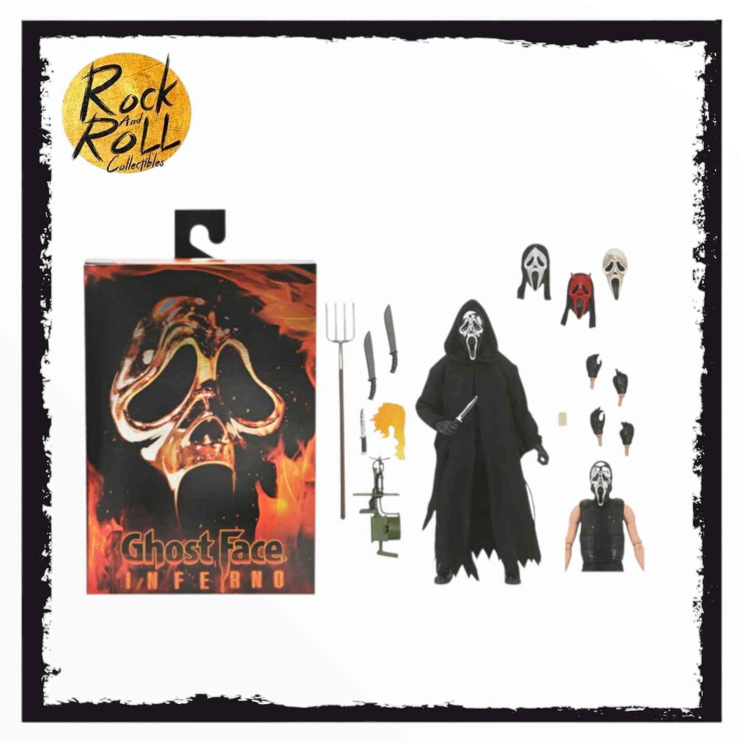 NECA Ghost Face – Inferno Ultimate 7″ Scale Action Figure