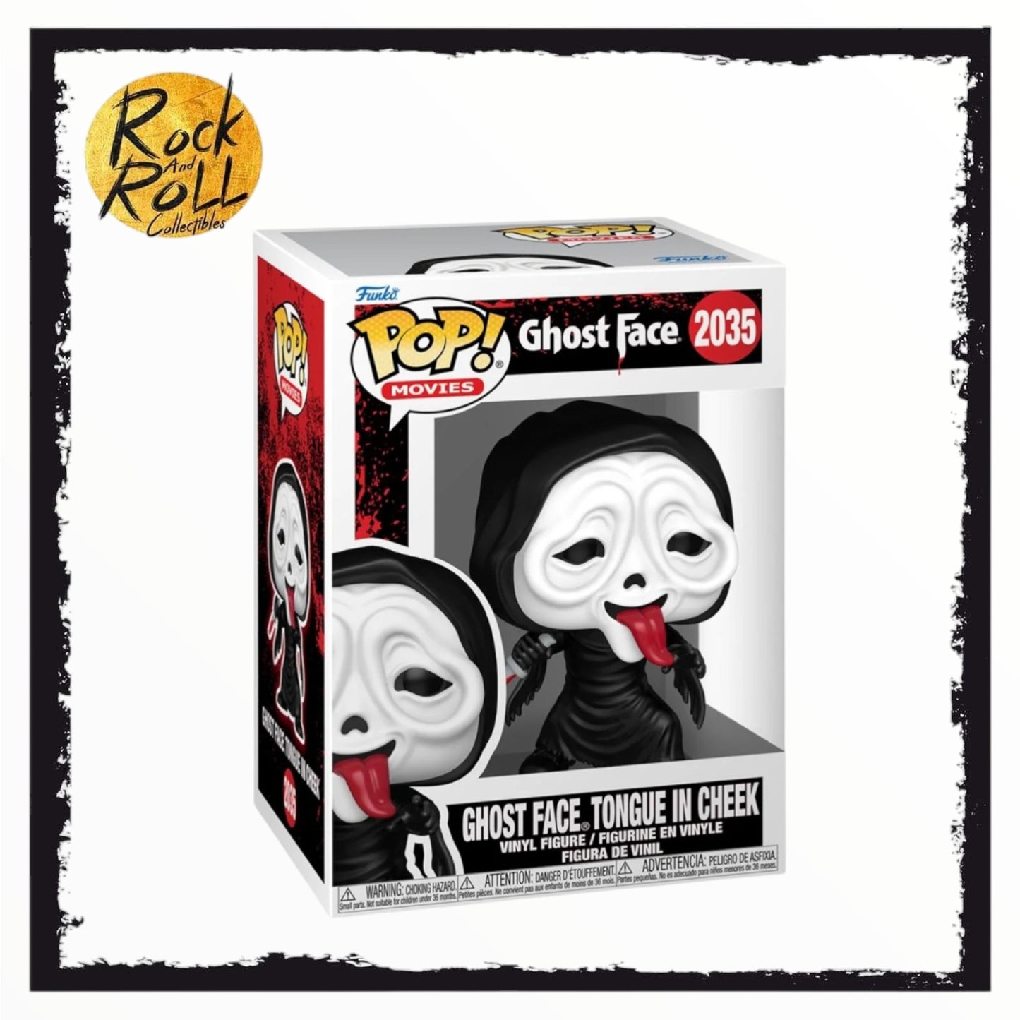 Ghost Face Tongue in Cheek #2035 Funko Pop - Ghost Face