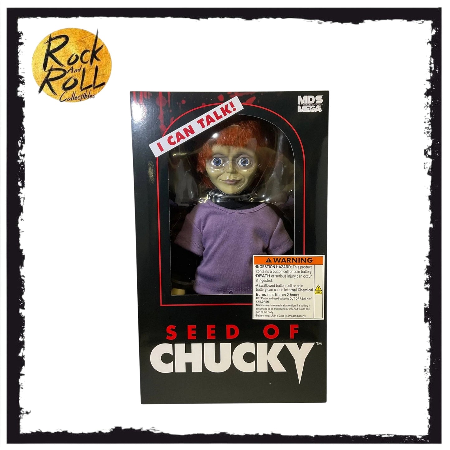 MEZCO MDS Mega Scale Seed of Chucky: Talking Glen