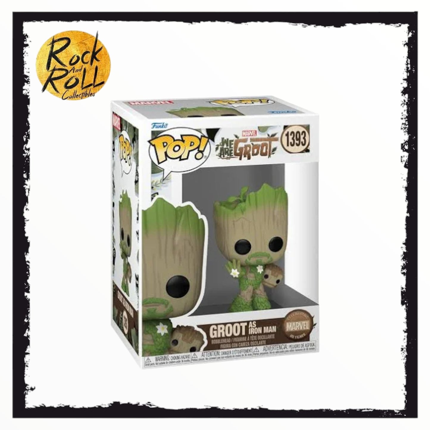 Groot as Iron Man #1393 Funko Pop! - We are Groot