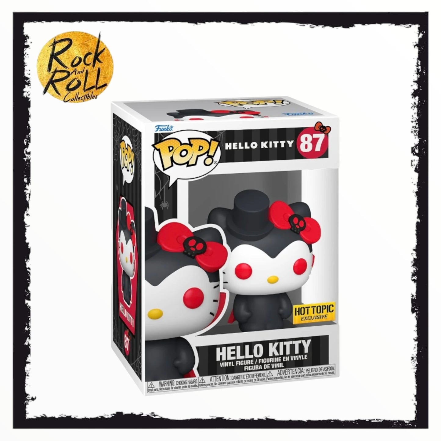 Hello Kitty #87 (Dracula) Funko Pop! - Hello Kitty - Hot Topic Exclusive