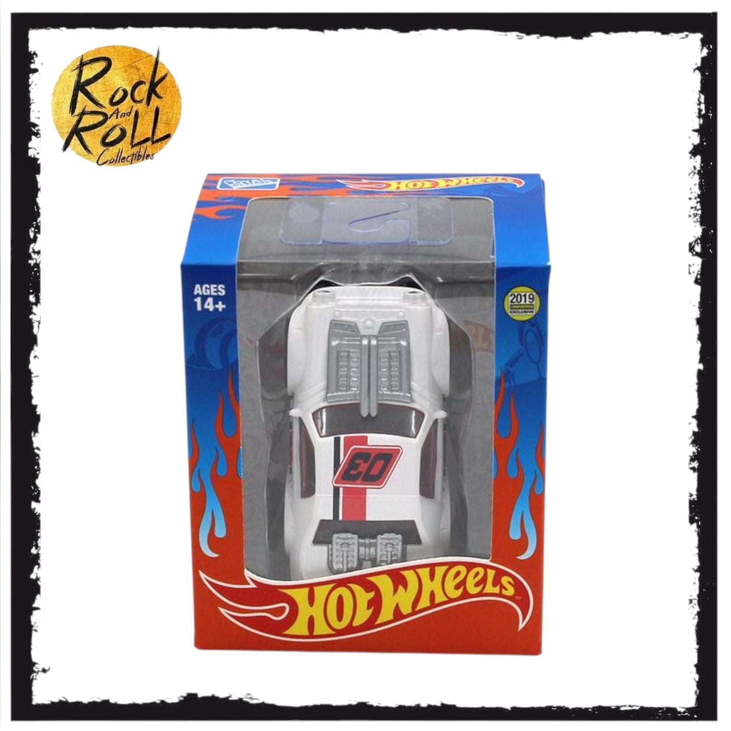 The Loyal Subjects Hot Wheels SDCC 2019 White/Red Nightshifter