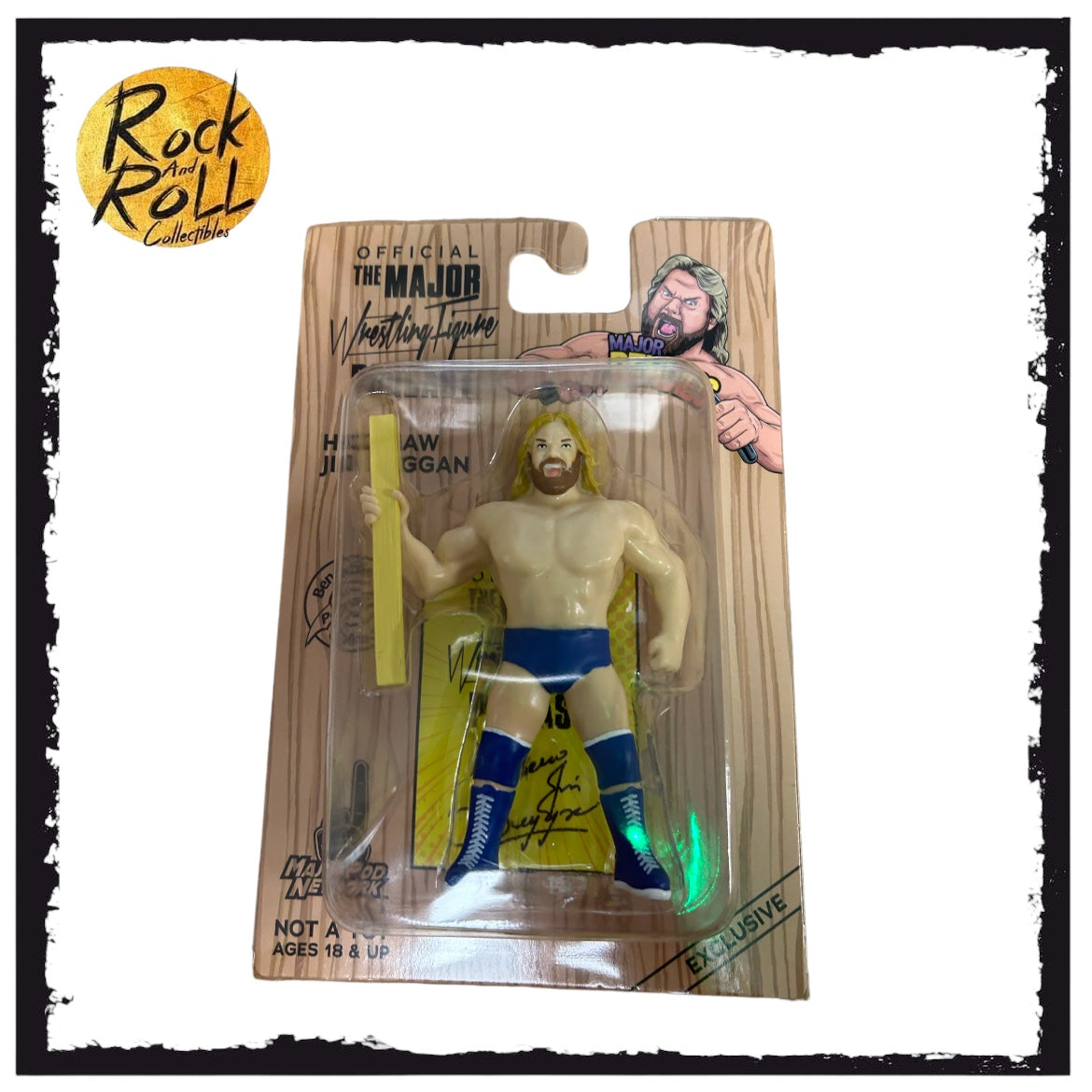 Major Wrestling Figure Podcast MWFP Bendies Hacksaw Jim Duggan