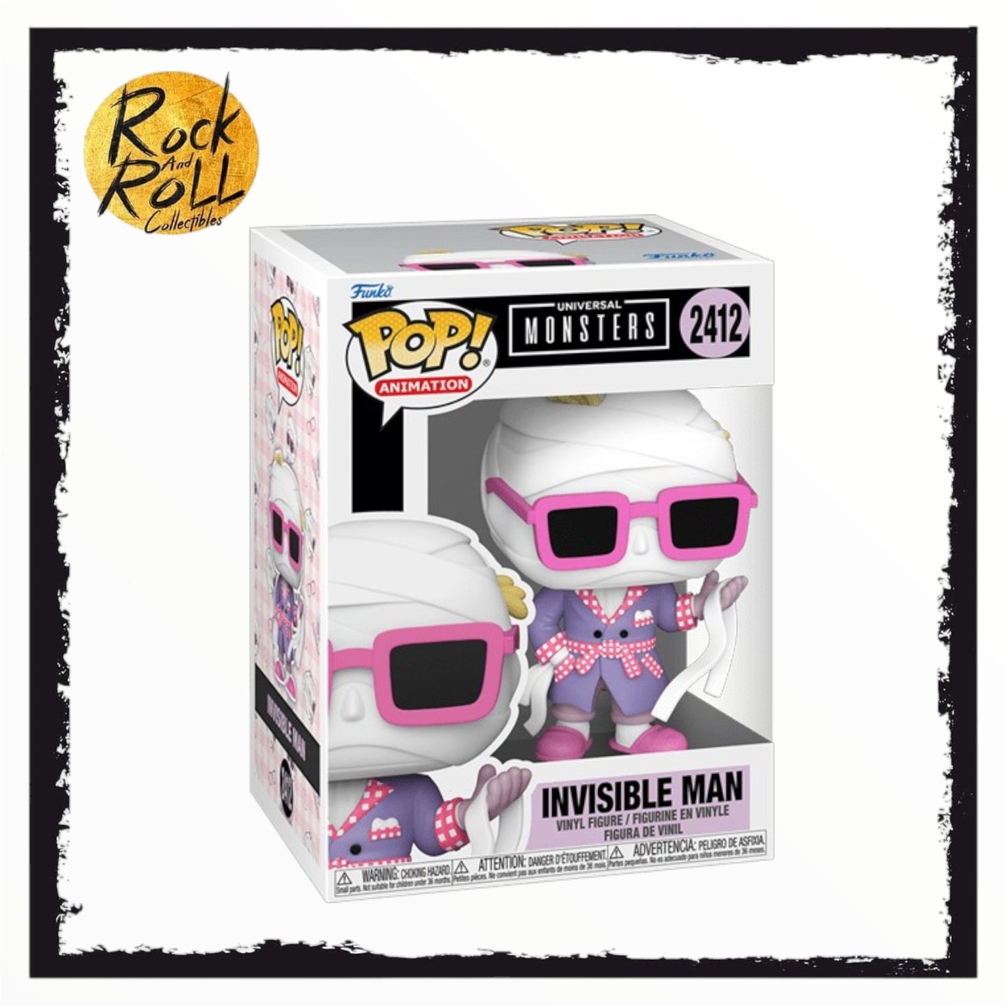 Invisible Man #2412 Funko Pop - Universal Monsters