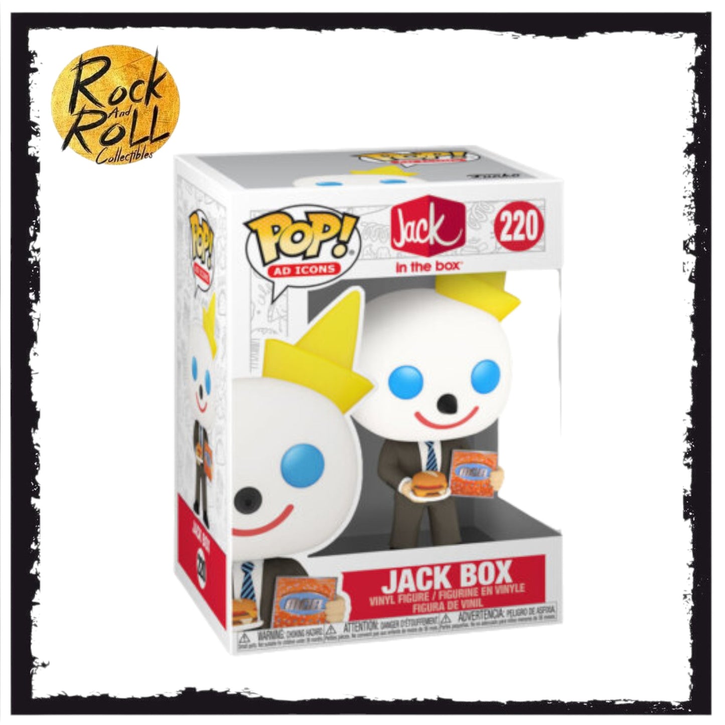 Jack Box #220 Funko Pop! - Jack in the Box - Ad Icon