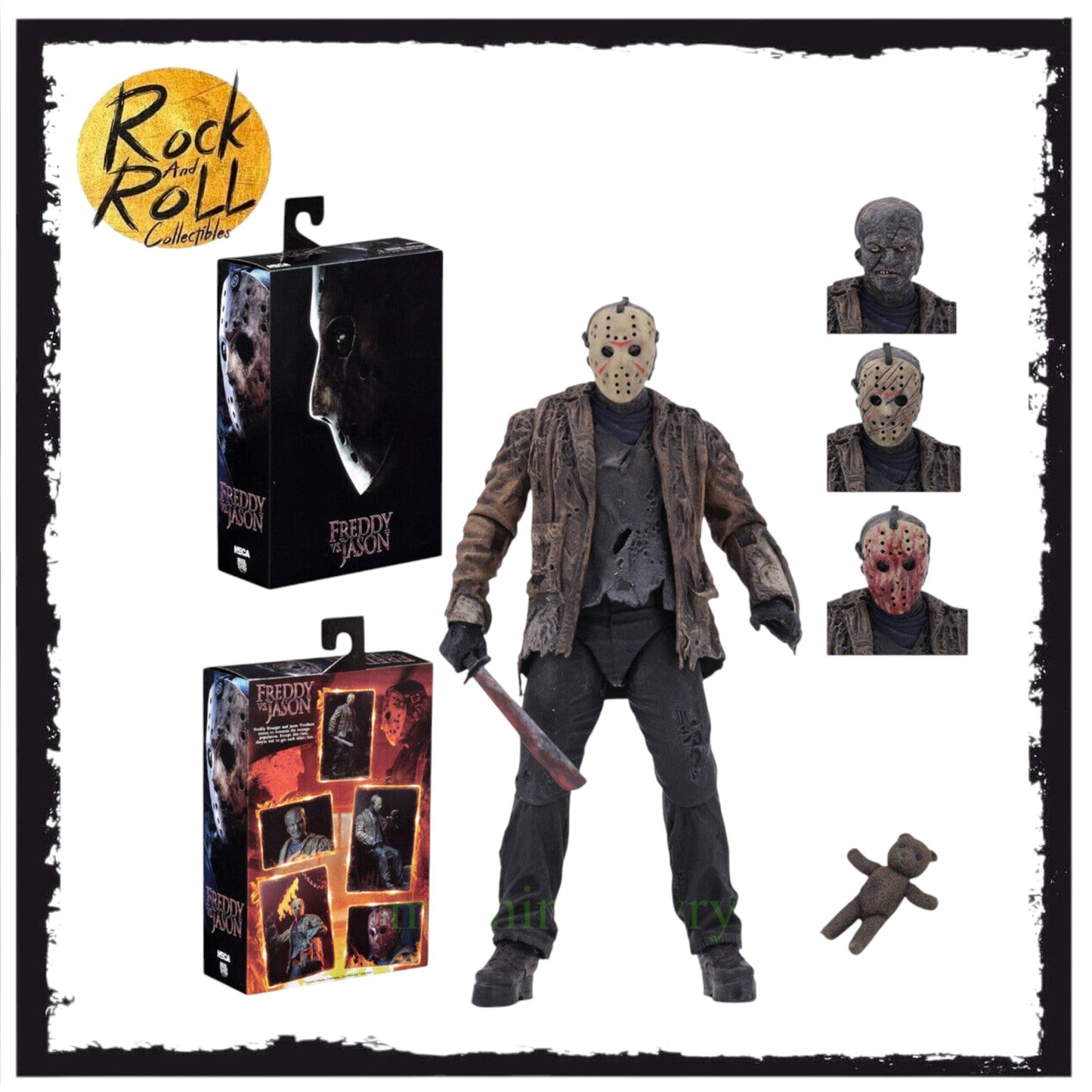 NECA Freddy Vs Jason 7″ Ultimate Jason Voorhees