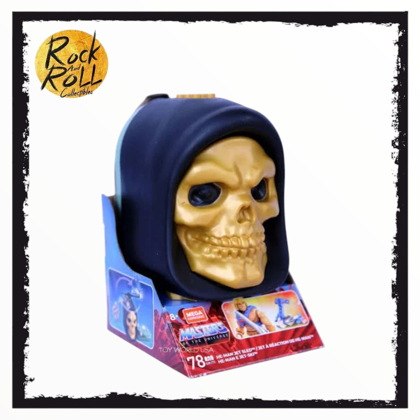 Mega Construction Masters of The Universe He-Man Jet Sled Construction Set