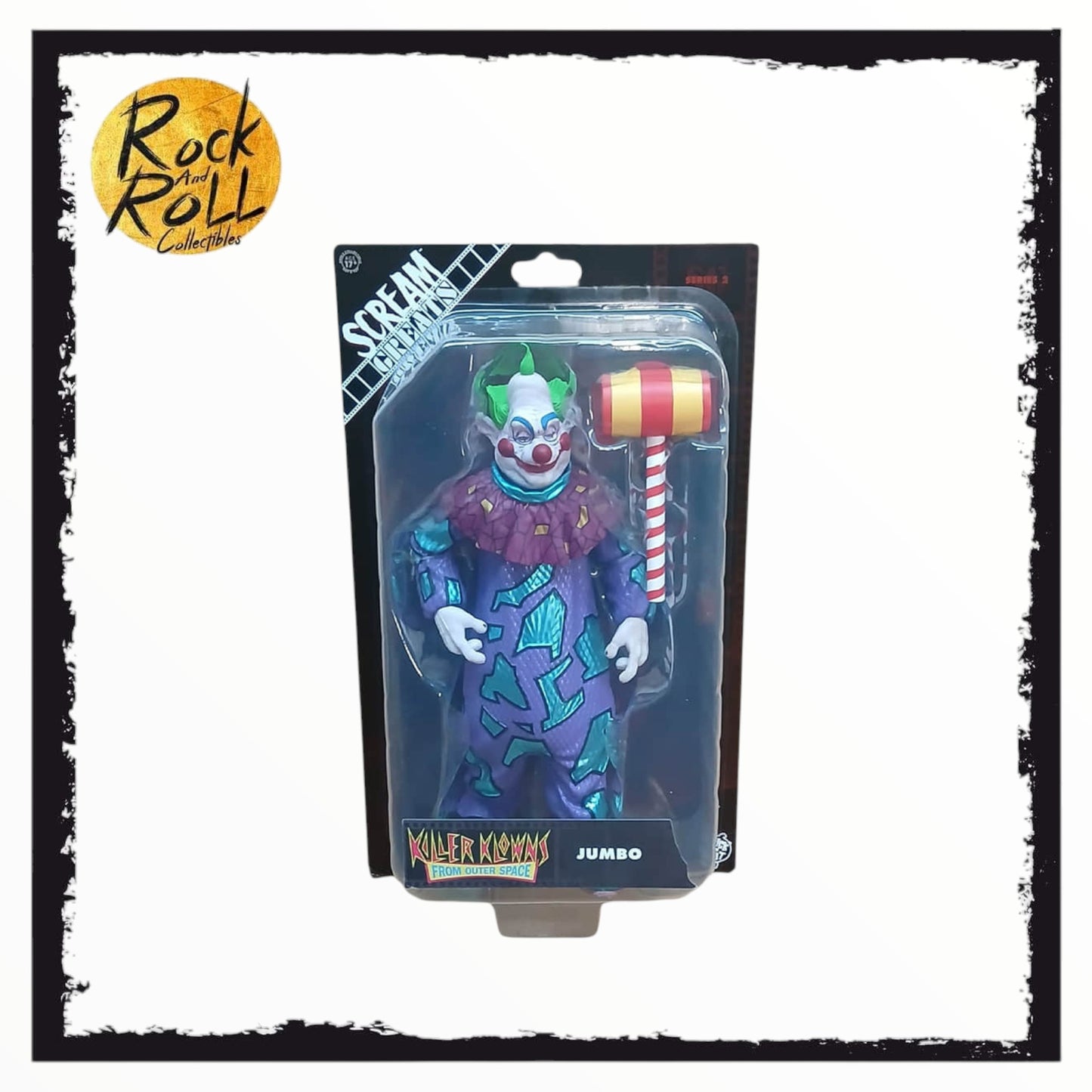 Trick or Treat Studios' Scream Greats Killer Klowns from Outer Space – Jumbo 8" Action Figure