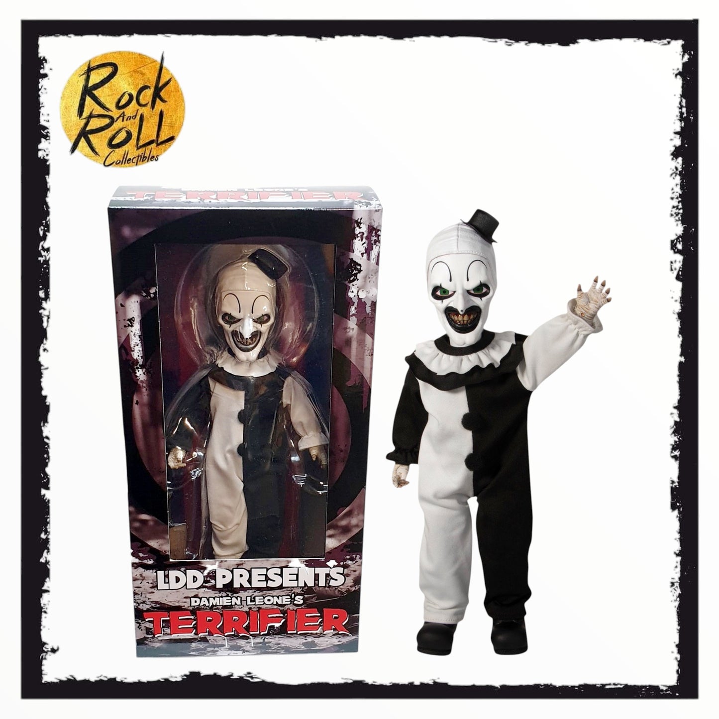 Mezco Living Dead Doll Presents Terrifier Art the Clown