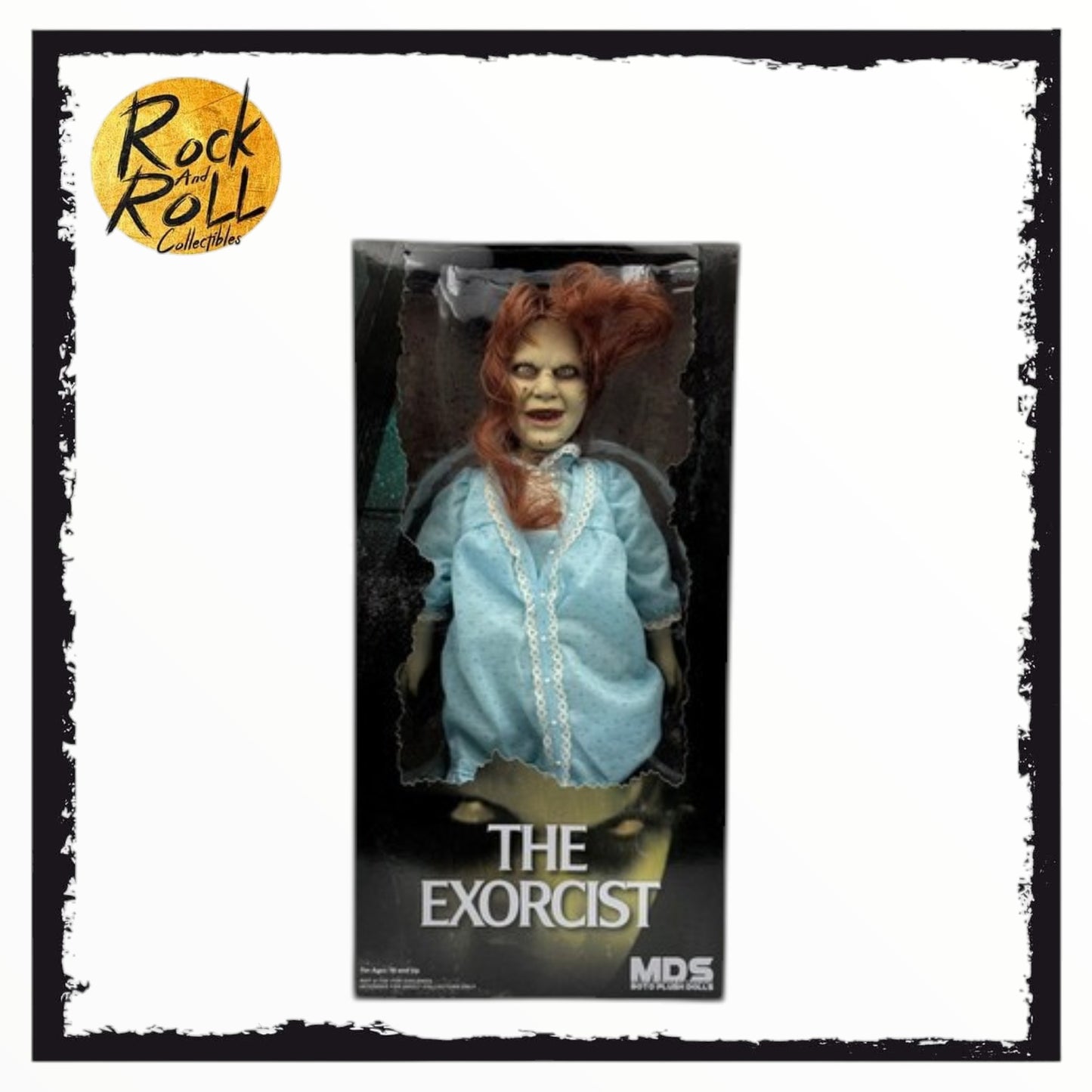 MEZCO MDS The Exorcist – Regan 18" Roto Plush
