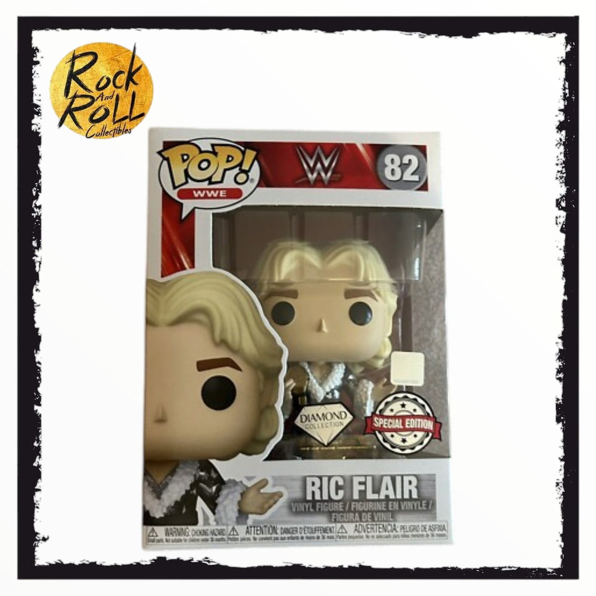 WWE Ric Flair Funko Pop! #82 Diamond Special Edition
