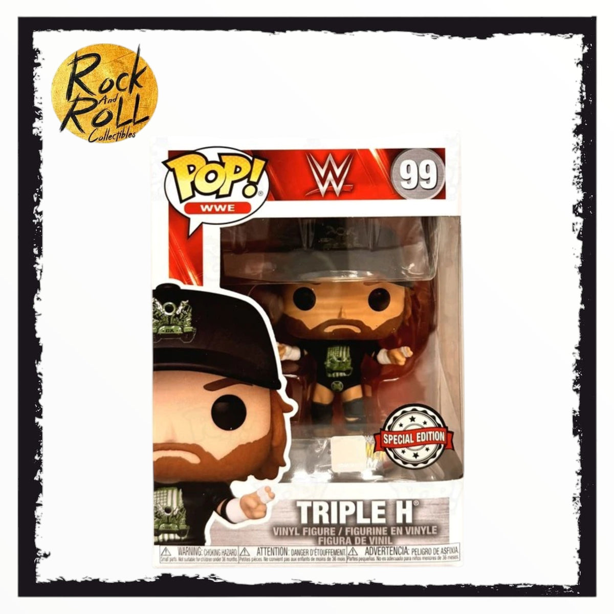 WWE Triple H Funko Pop! #99 Special Edition