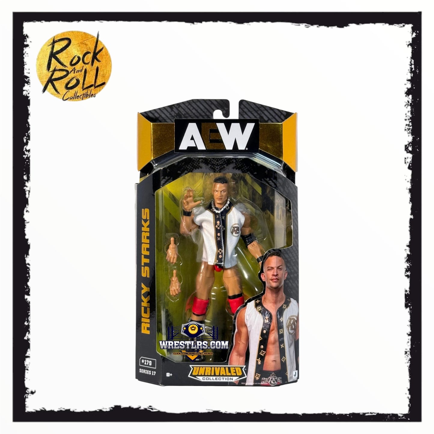 AEW Unrivaled Series 17 #179 Ricky Starks US Import