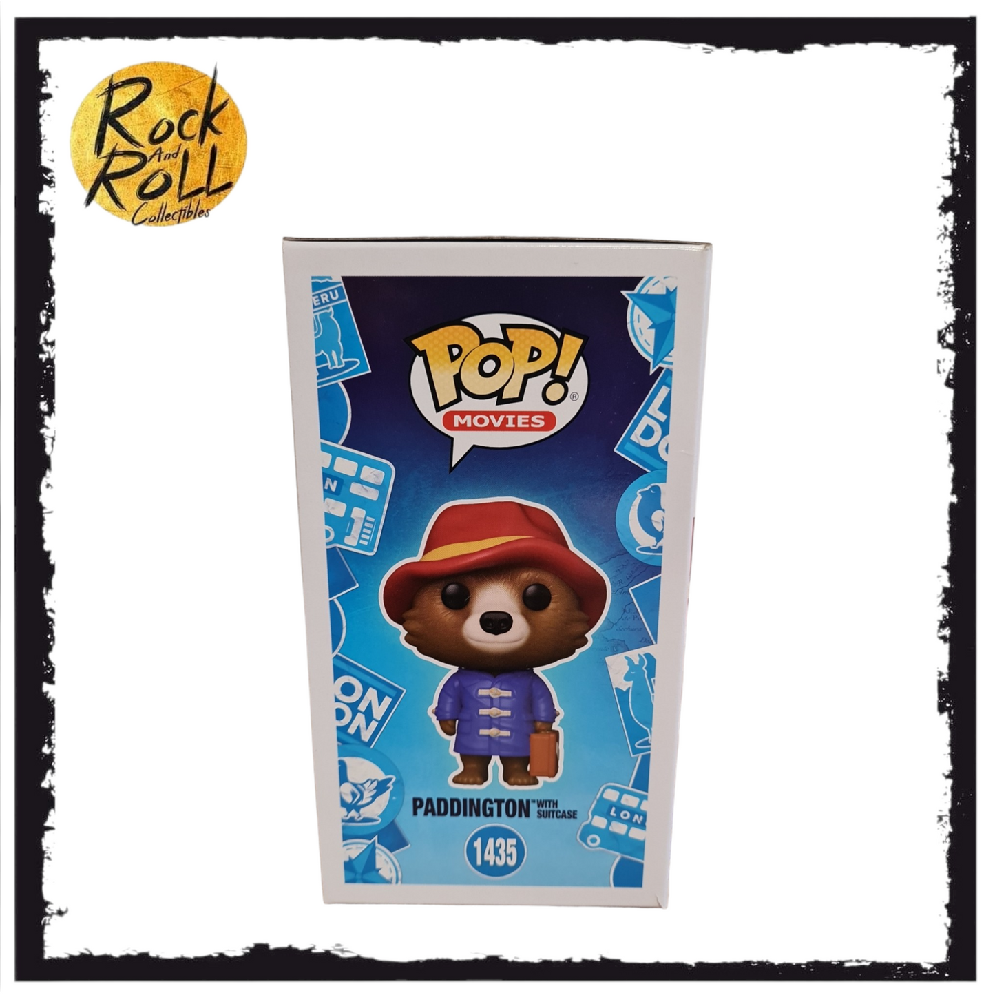 Paddington - Paddington w/Suitcase Flocked Funko Pop! #1435 Amazon Exclusive