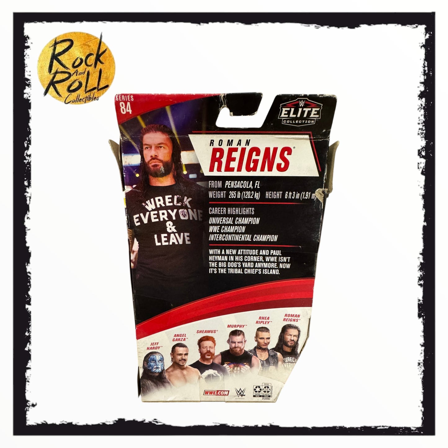 Not Mint Packaging - WWE Elite Collection Series 84 Roman Reigns US Import