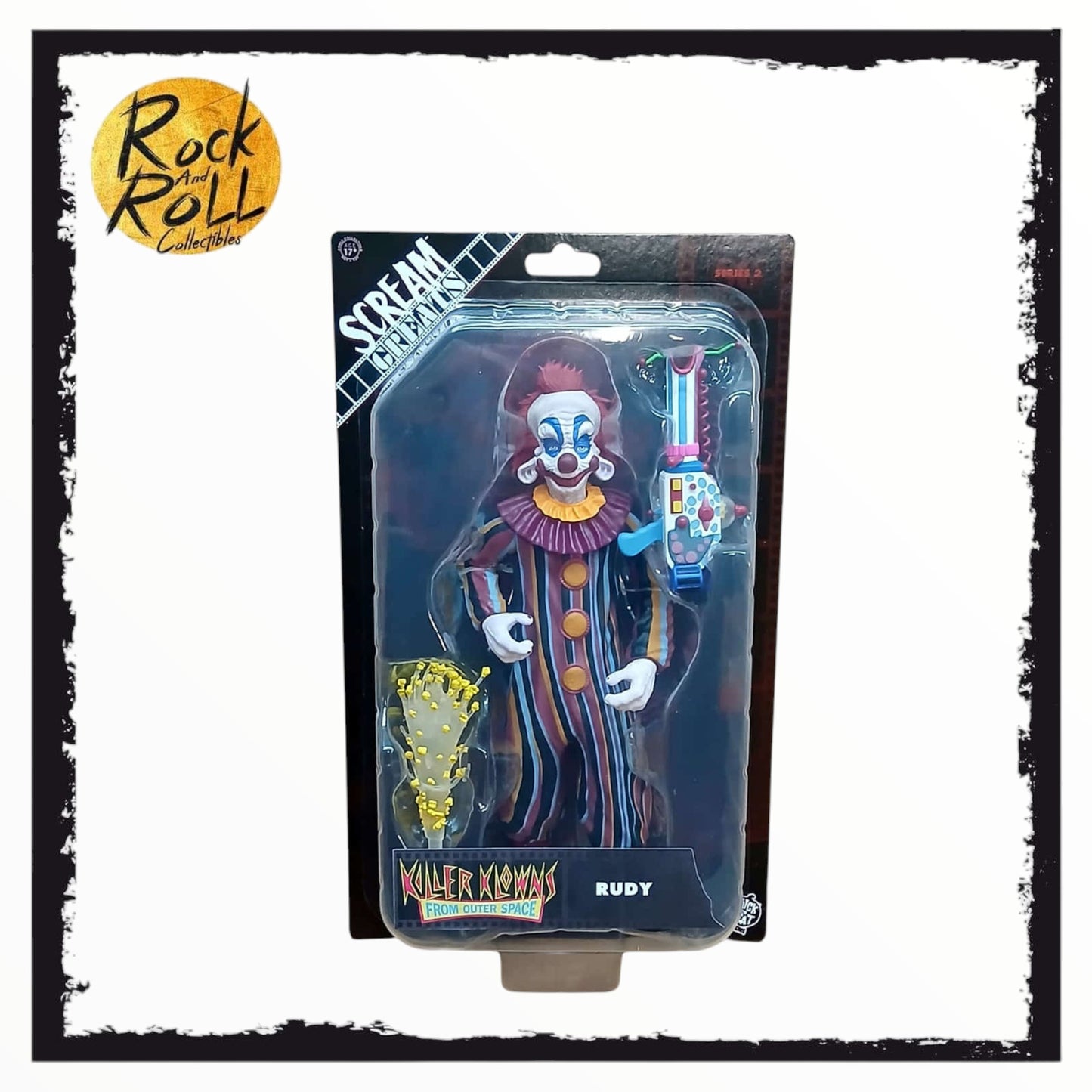 Trick or Treat Studios Scream Greats - Killer Klowns From Outer Space - Rudy 8" Figure