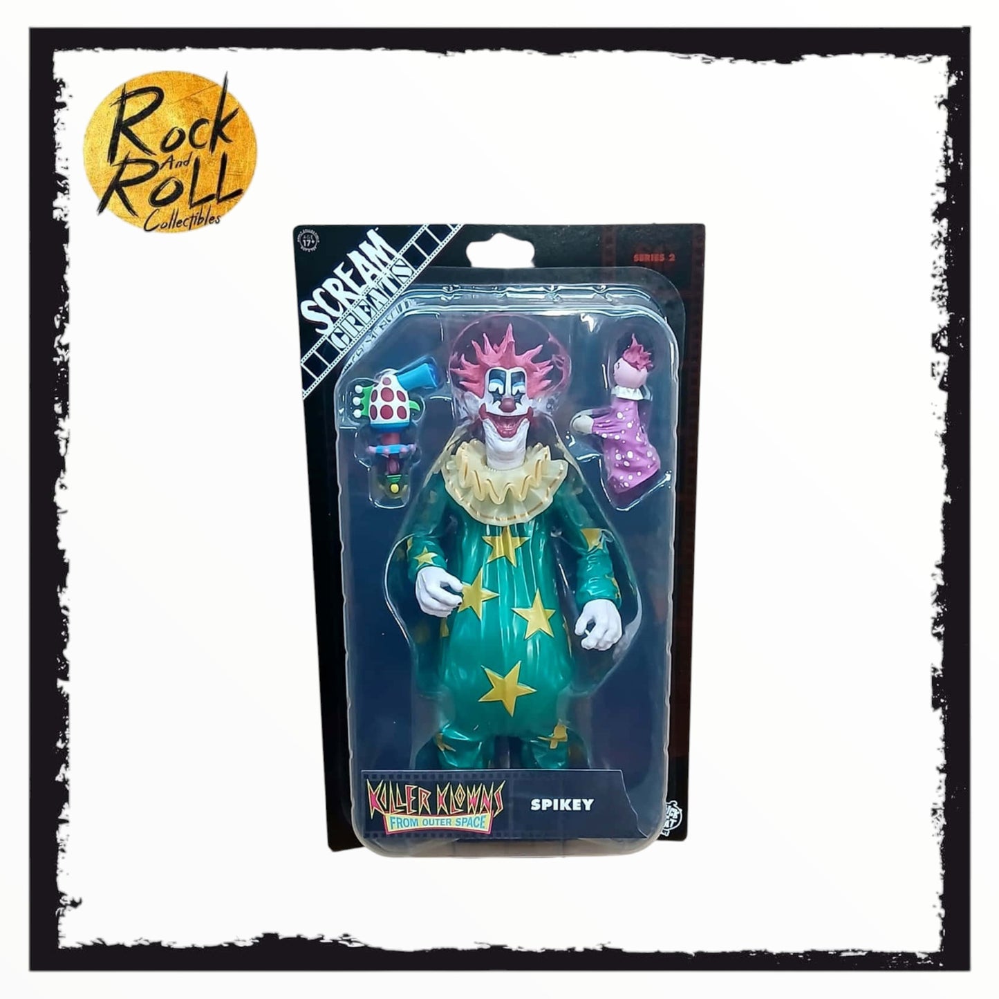 Trick or Treat Studios' Scream Greats Killer Klowns from Outer Space – Spikey 8" Action Figure