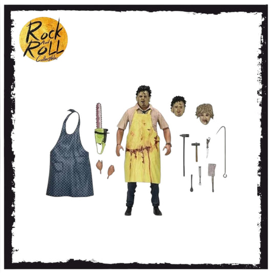 NECA The Texas Chainsaw Massacre 50th Anniversary Leatherface Ultimate 7" Action Figure