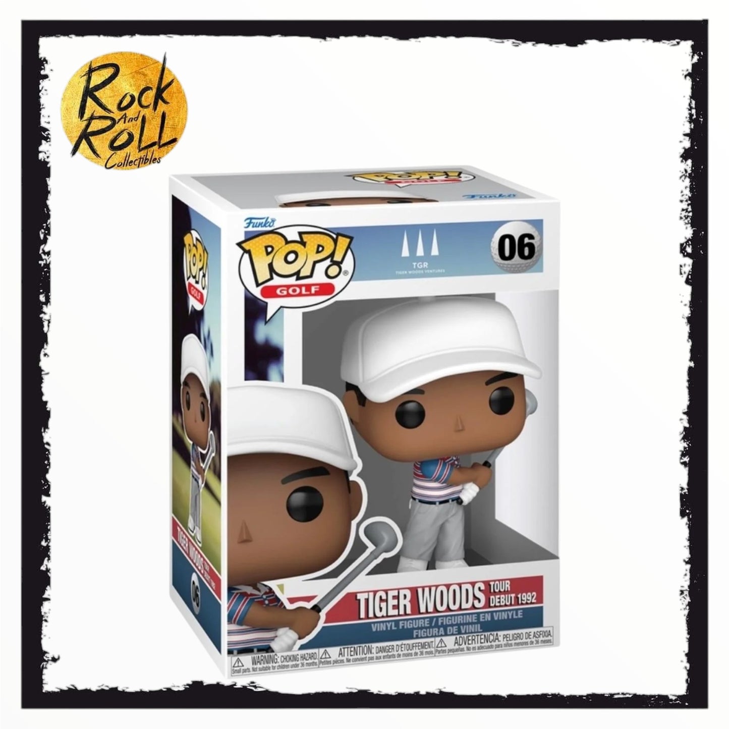 Tiger Woods (Tour Debut 1992) #06 Funko Pop - Tiger Woods Ventures