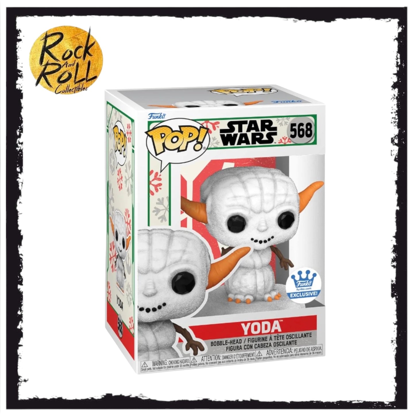 Yoda #568 (Snowman) Funko Pop! - Star Wars - Funko Shop Exclusive
