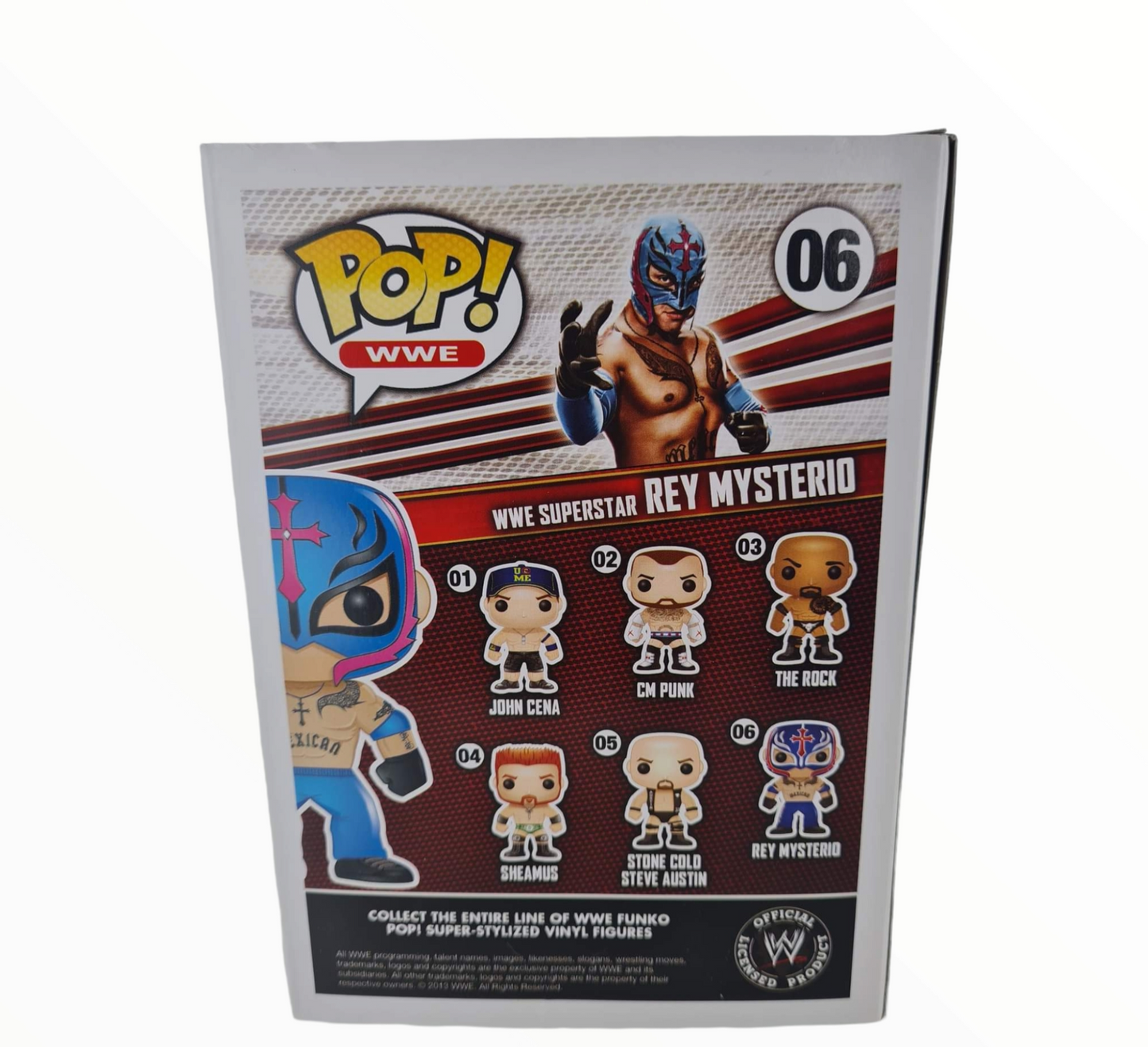 WWE Rey Mysterio 7Eleven Exclusive #06. Condition 7.5/10