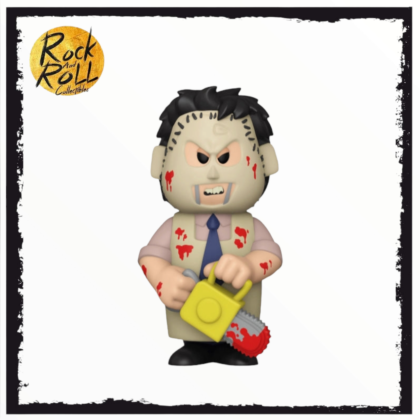 Leatherface Figure in Soda Can with Chance Of Bloody Chase! The Texas Chainsaw Masacre, Limited Edition 12,500pcs Chance of Chase