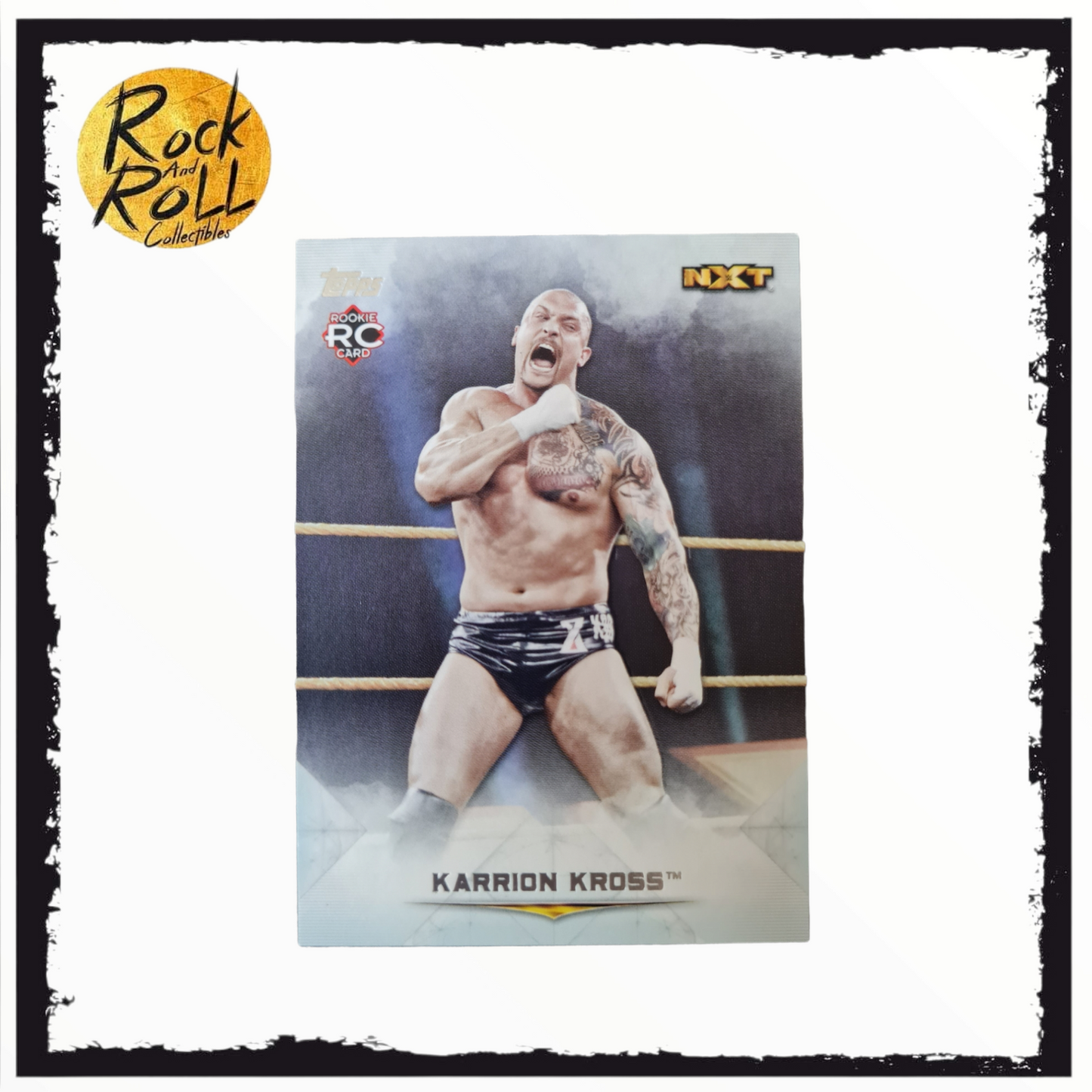 2020 WWE Topps Undisputed Karrion Kross RC #62 Rookie Card NXT