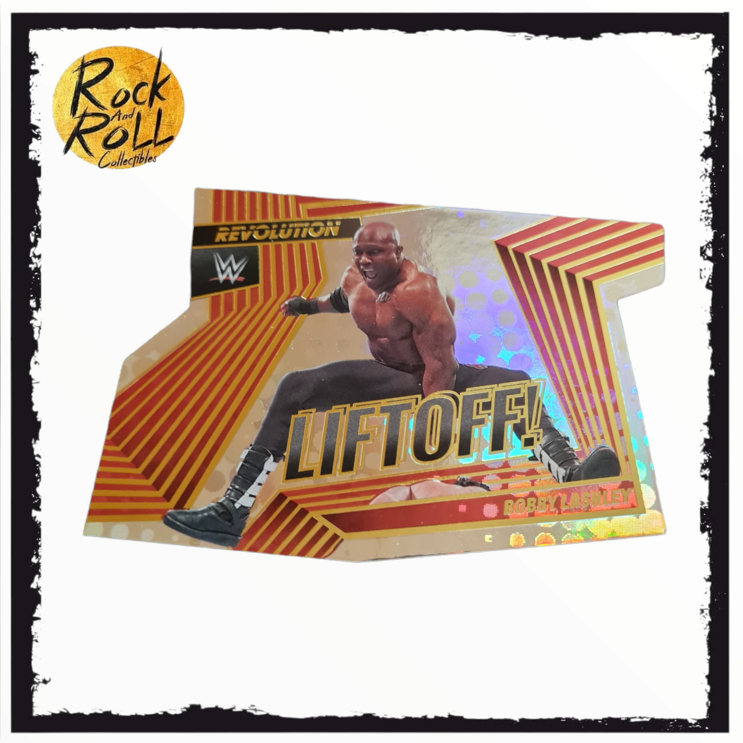 2022 Panini Revolution Liftoff Die-Cut WWE Bobby Lashley #1