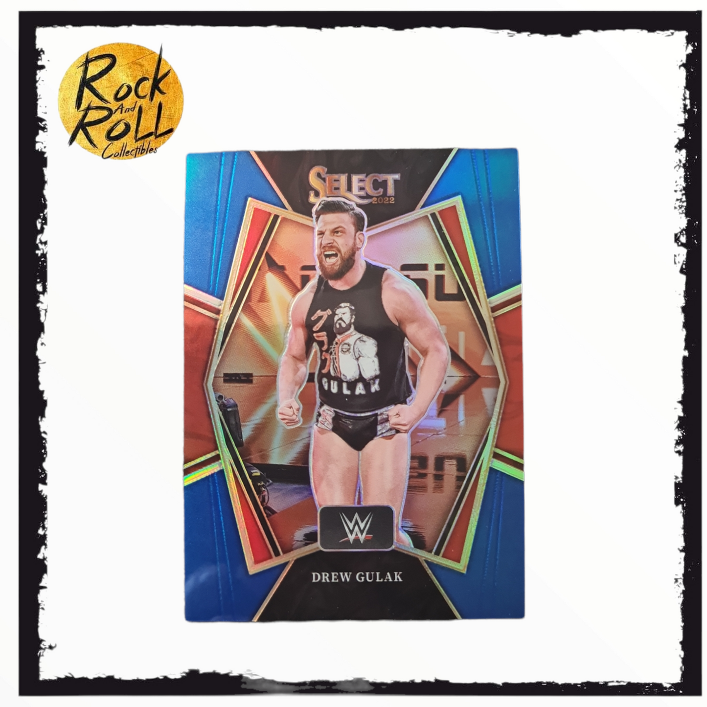 WWE Select 2022 Trading Card - Blue Premier Level Drew Gulak /199
