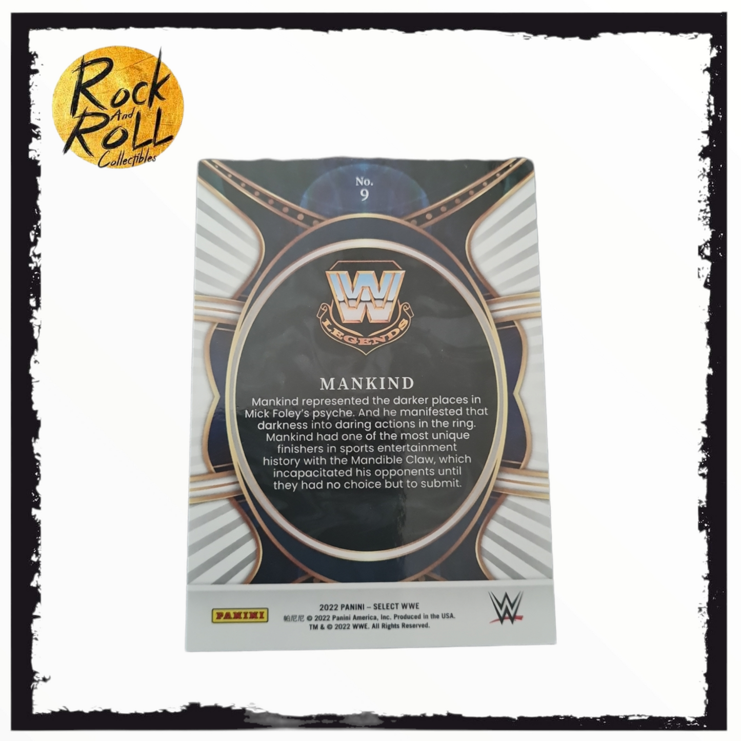 2022 Panini WWE SP MANKIND SILVER PHENOMENON Legends