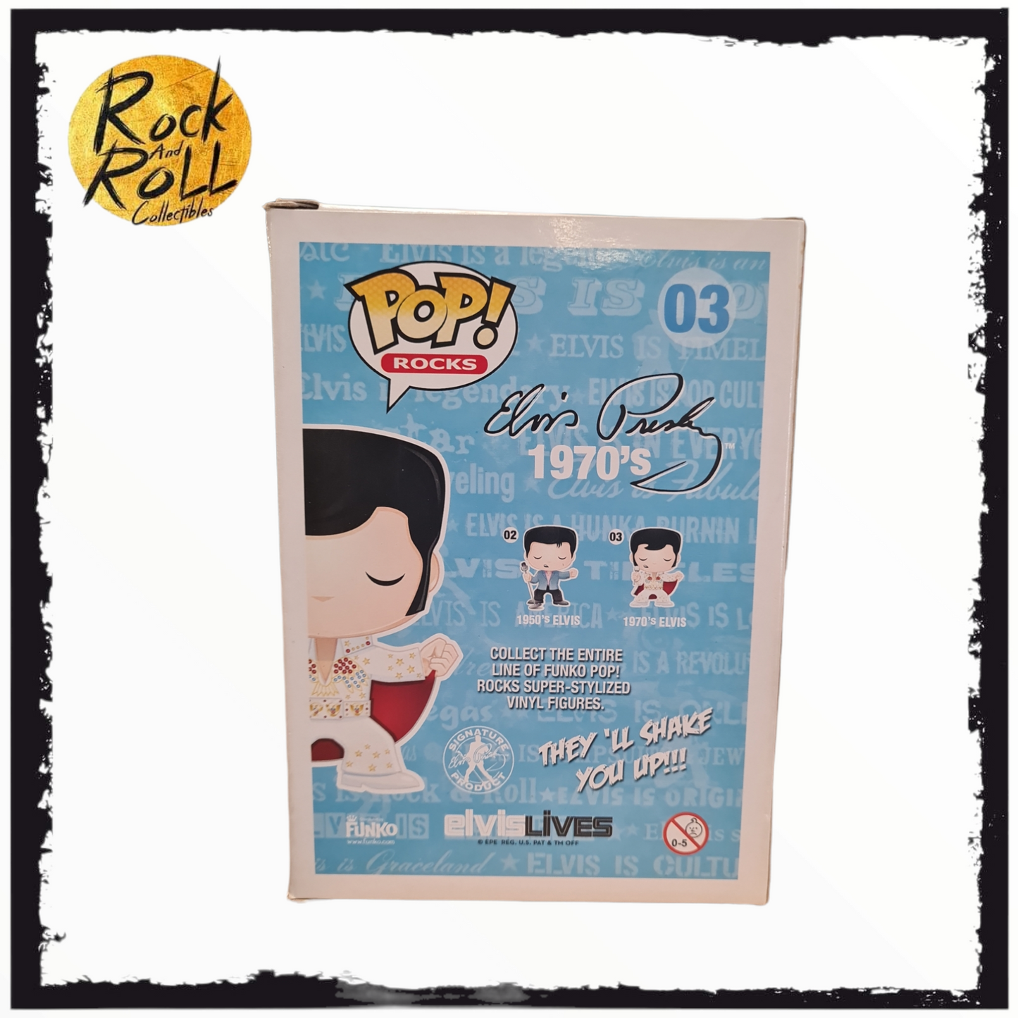 Funko Pop! Rocks 1970's Elvis #03