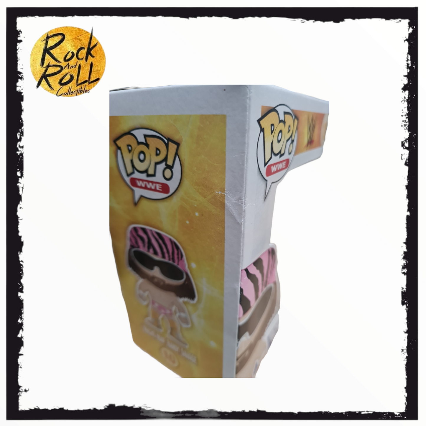 WWE Macho Man Randy Savage (Pink) Funko Pop! #10 Condition 7.75/10