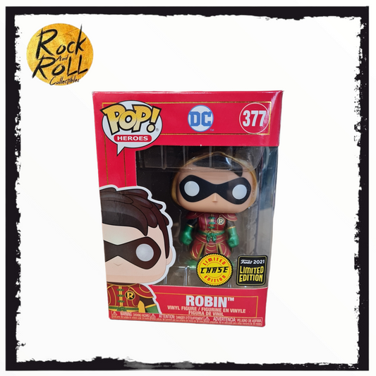 DC Robin Chase Funko Pop! #377 2021 Metallic Limited Edition