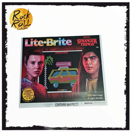 Stranger Things Eleven & Argyle Lite-Brite