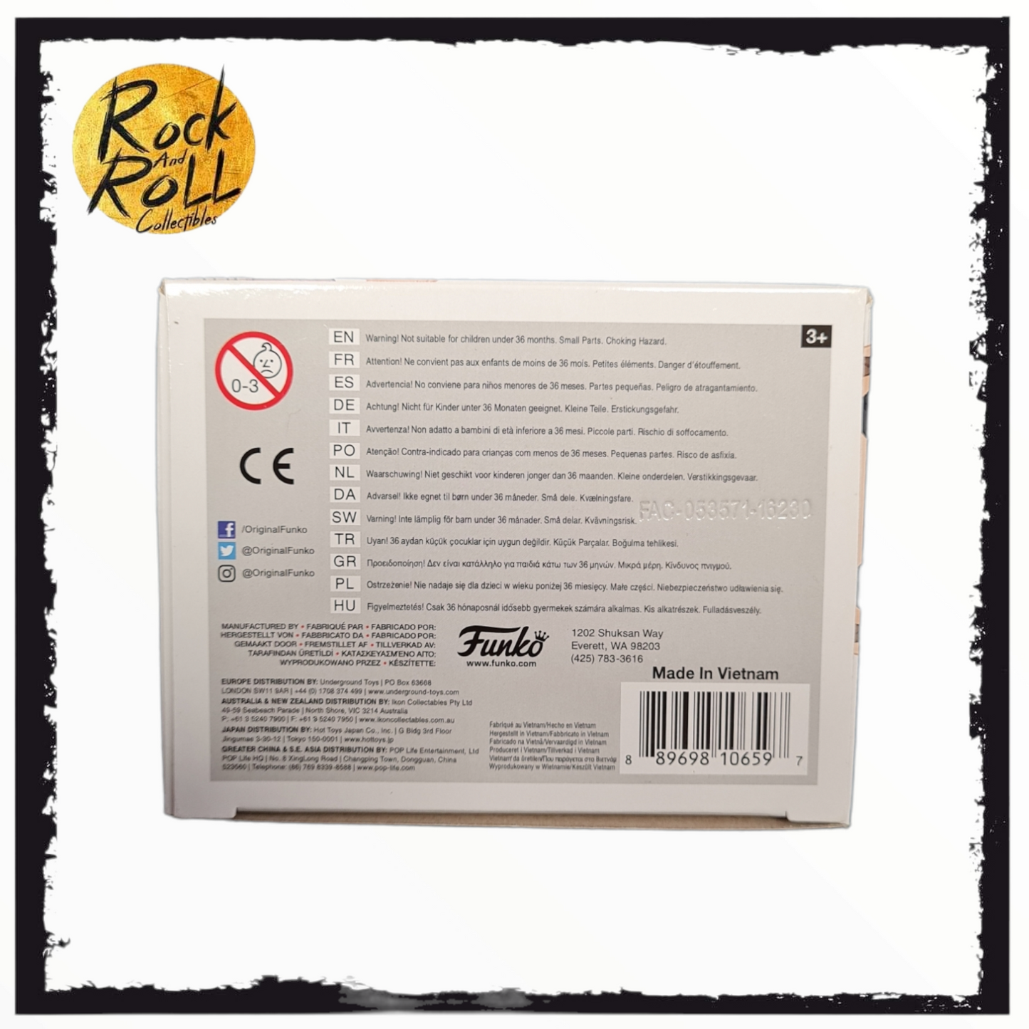 Star Wars - Qui Gon Jinn 2016 New York Comic Con Funko Pop #128 2000pcs Condition 8.5/10