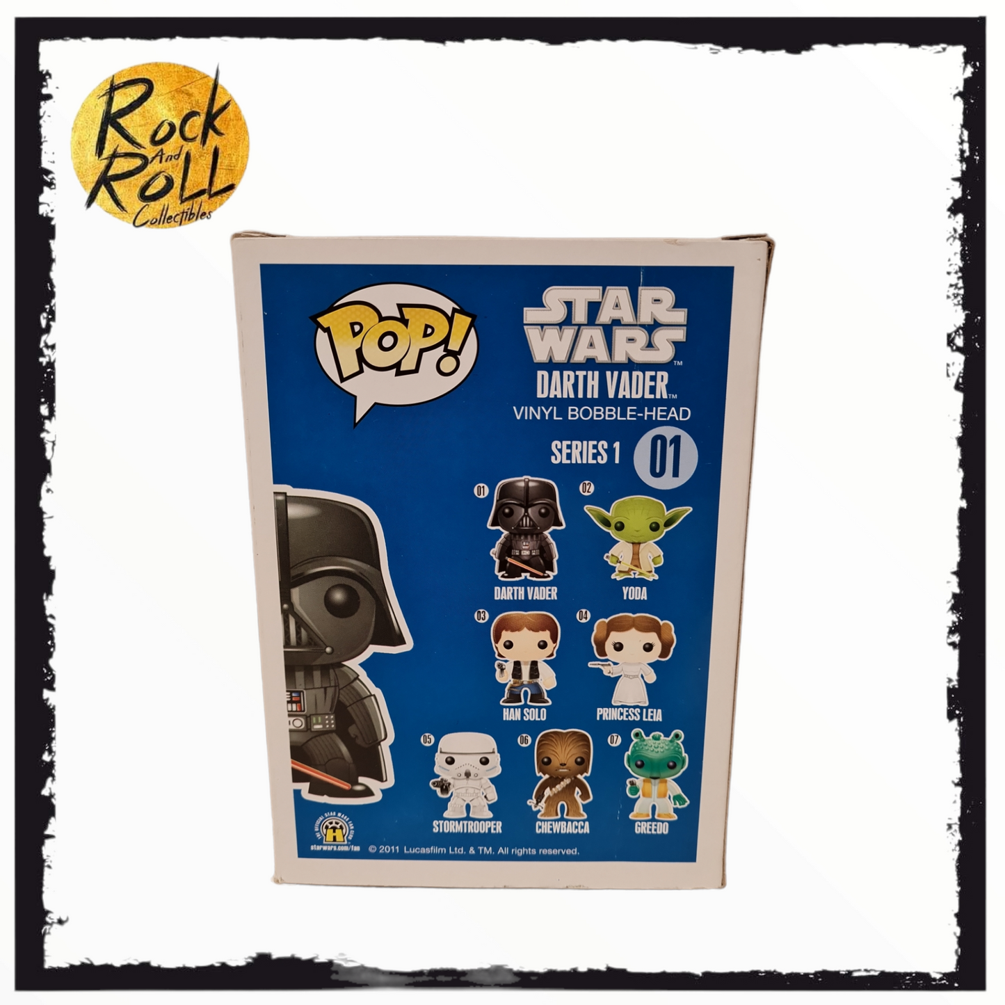 Star Wars - Darth Vader Funko Pop! #01 Condition 7.5/10