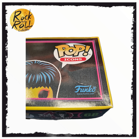 Elvira Blacklight Funko Pop! Entertainment Earth Exclusive *Damaged Box*
