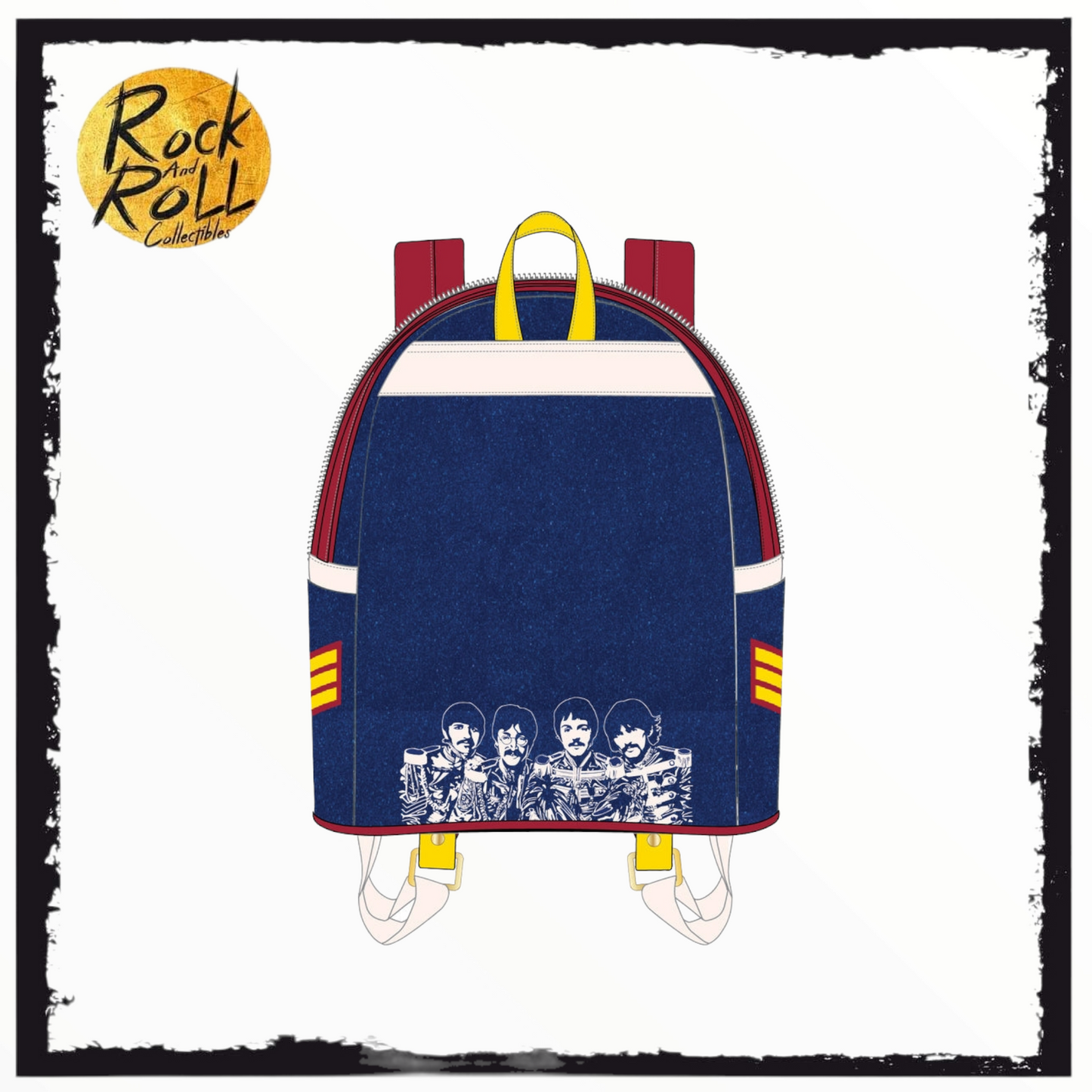 The Beatles Loungefly: Sgt. Pepper's Lonely Hearts Club Band Mini Backpack