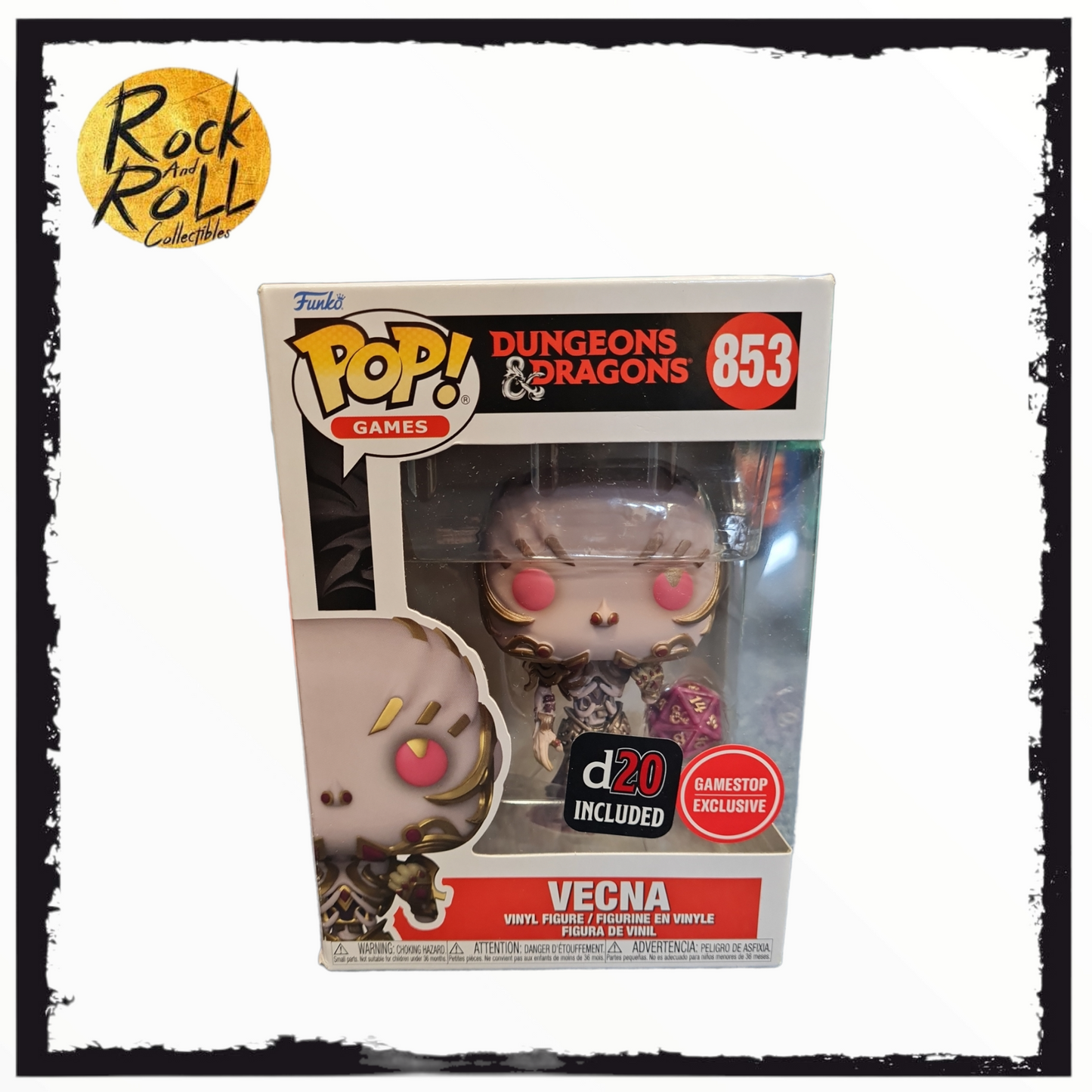 Dungeons & Dragons Vecna Funko Pop! #853 Gamestop Exclusive
