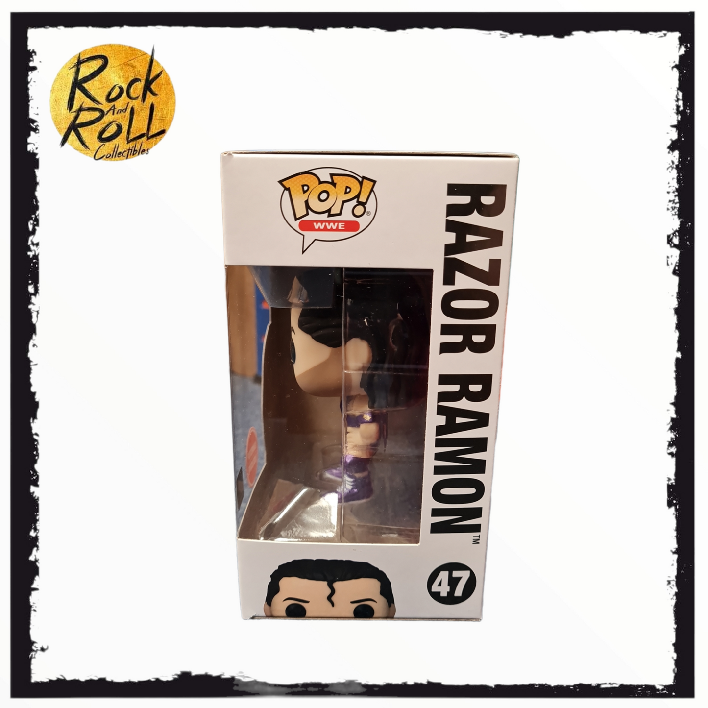 Box Damage - WWE Metallic Razor Ramon Gamestop Exclusive Funko Pop! Vinyl