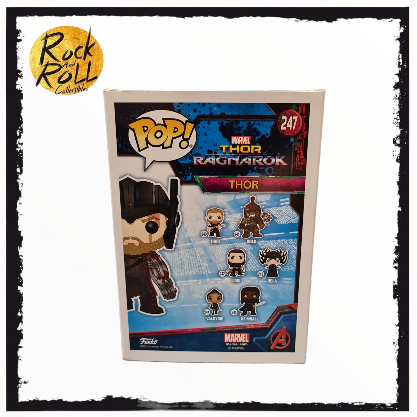 Thor Ragnarok - Thor (Gladiator) Marvel Collectors Corps Funko Pop! Vinyl #247