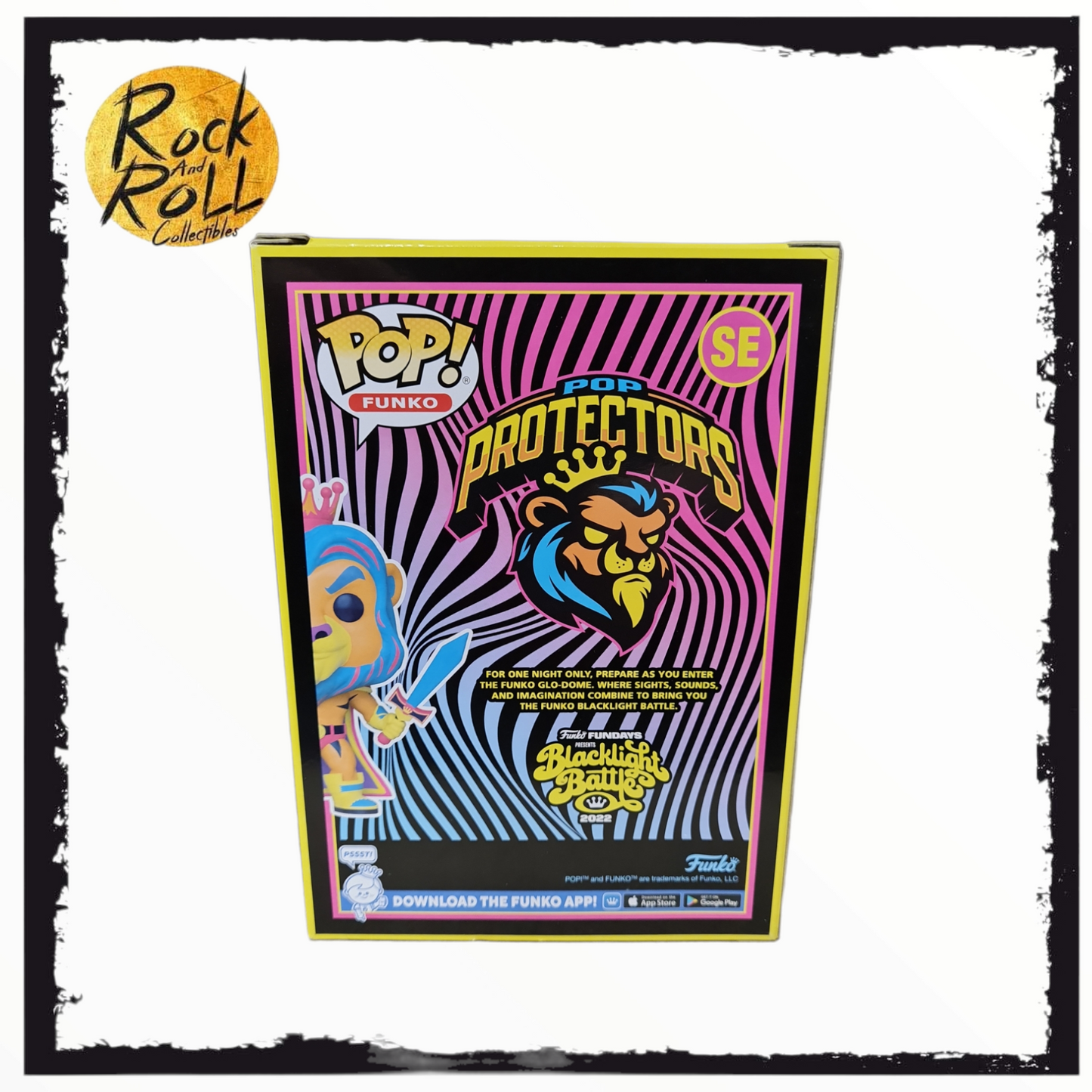 Funko Fundays Blacklight Battle Pop Protectors - 2022 Funko Fundays 6250 pcs