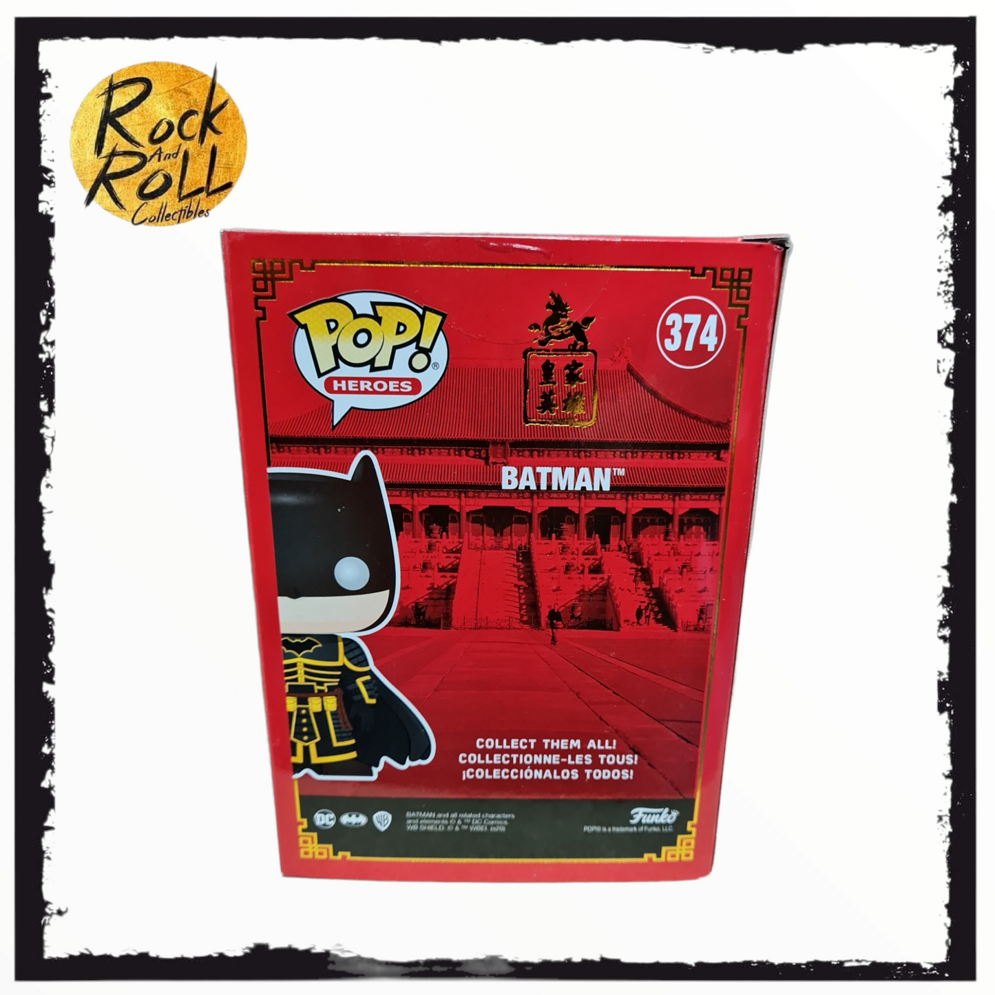 DC - Batman Metallic Funko Pop! Vinyl #374 2021 Limited Edition 3000pcs