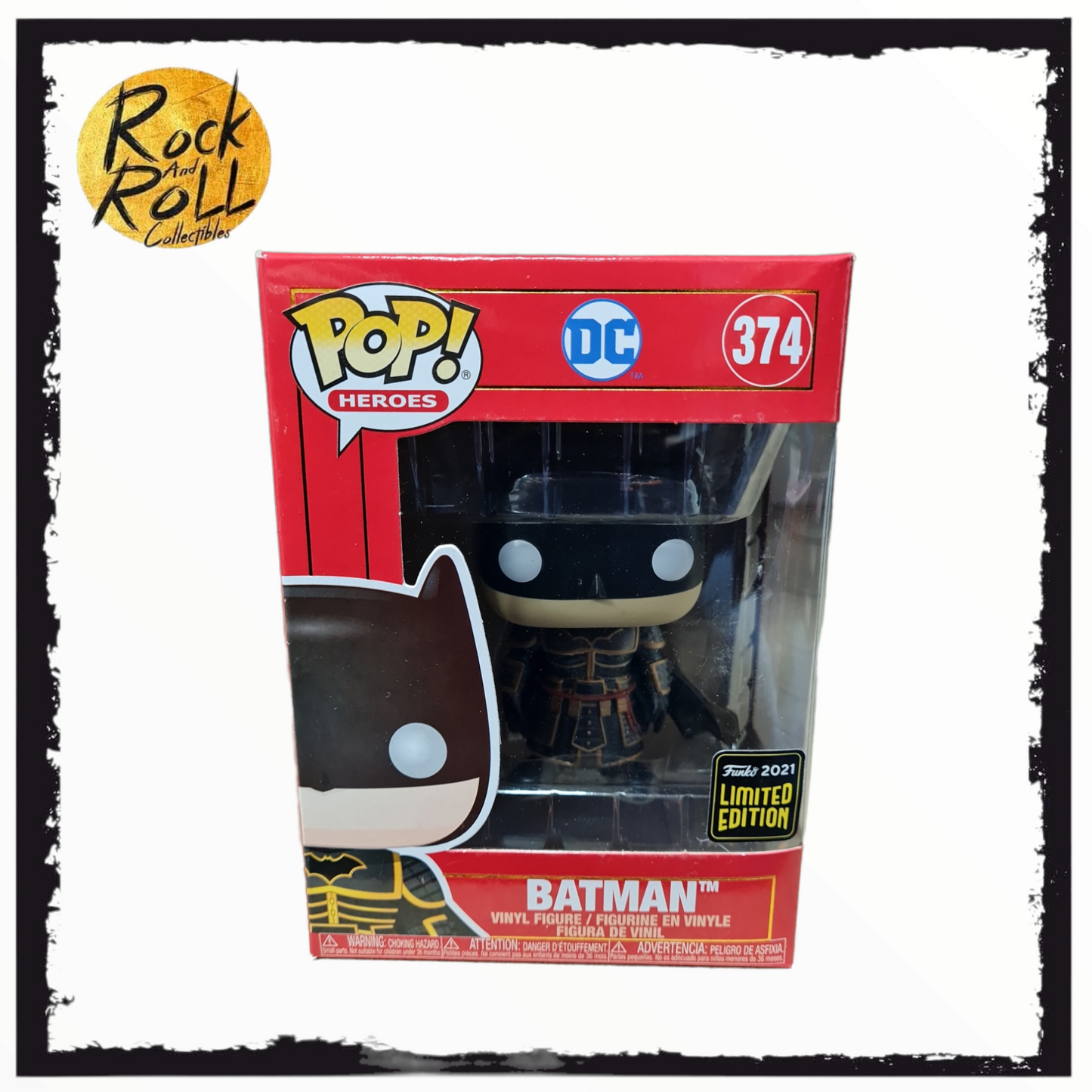 DC - Batman Metallic Funko Pop! Vinyl #374 2021 Limited Edition 3000pcs