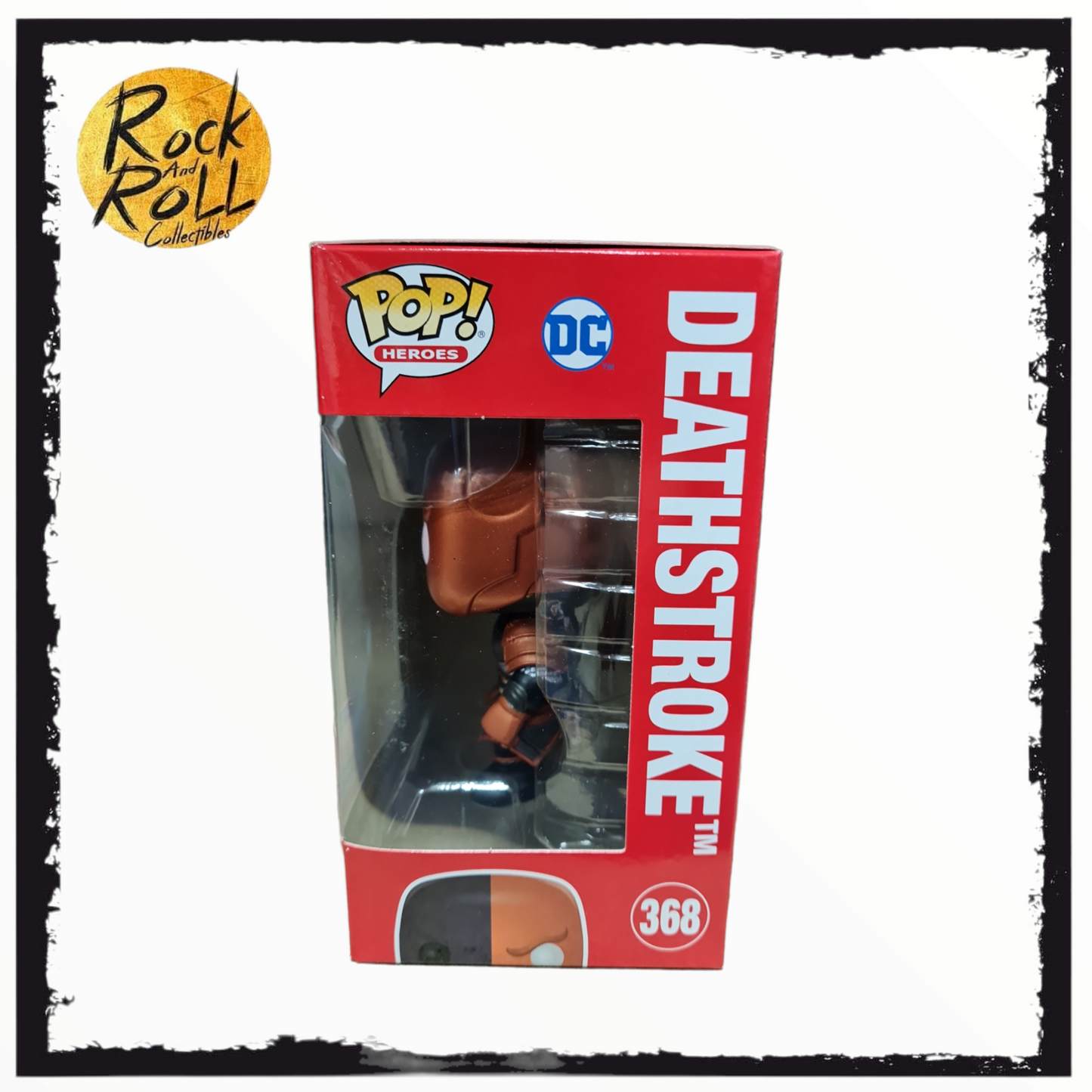 DC - Deathstroke Metallic Funko Pop! Vinyl #368 2021 Summer Convention.