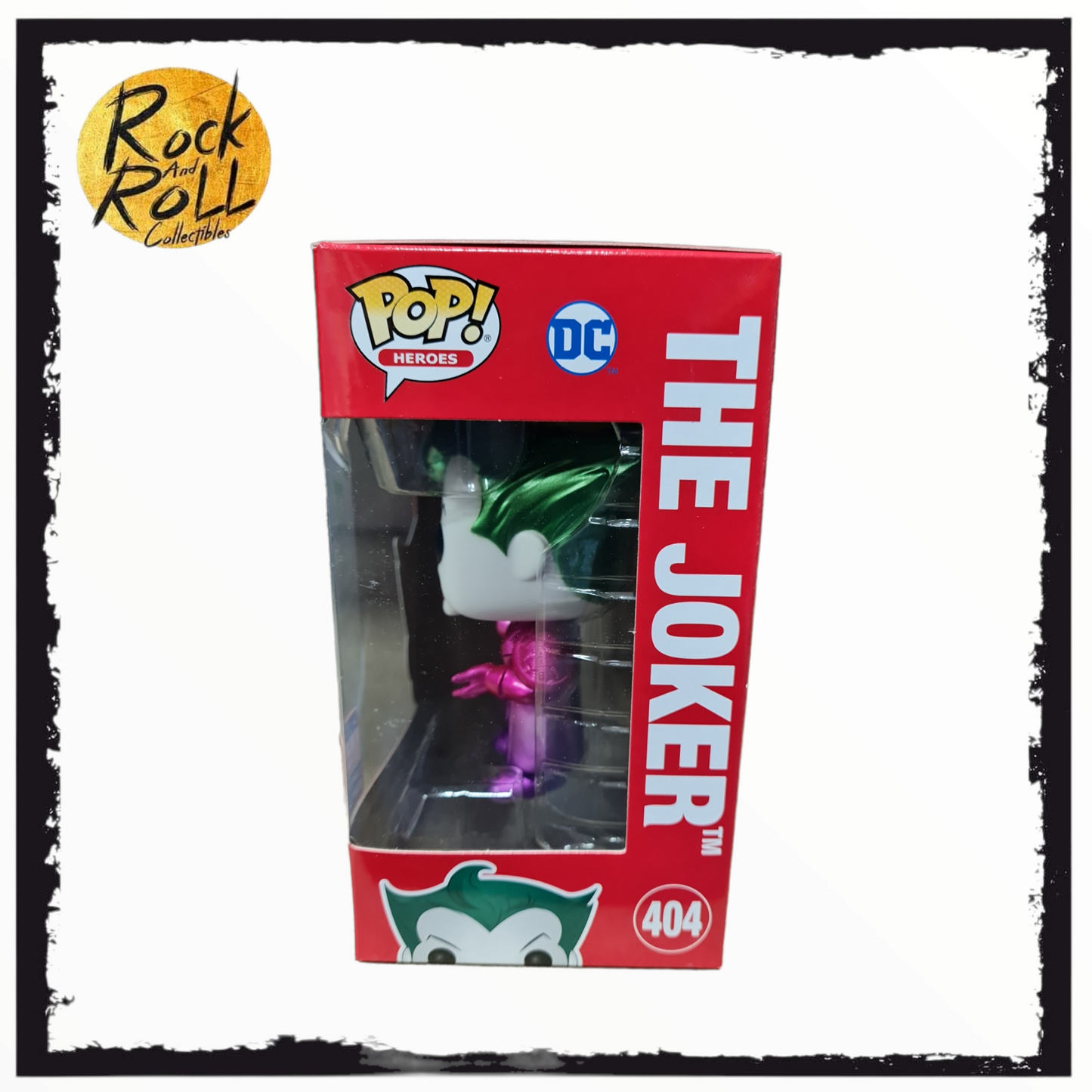 DC - The Joker Pink/Purple Metallic Funko Pop! Vinyl #404 2021 Summer Convention.
