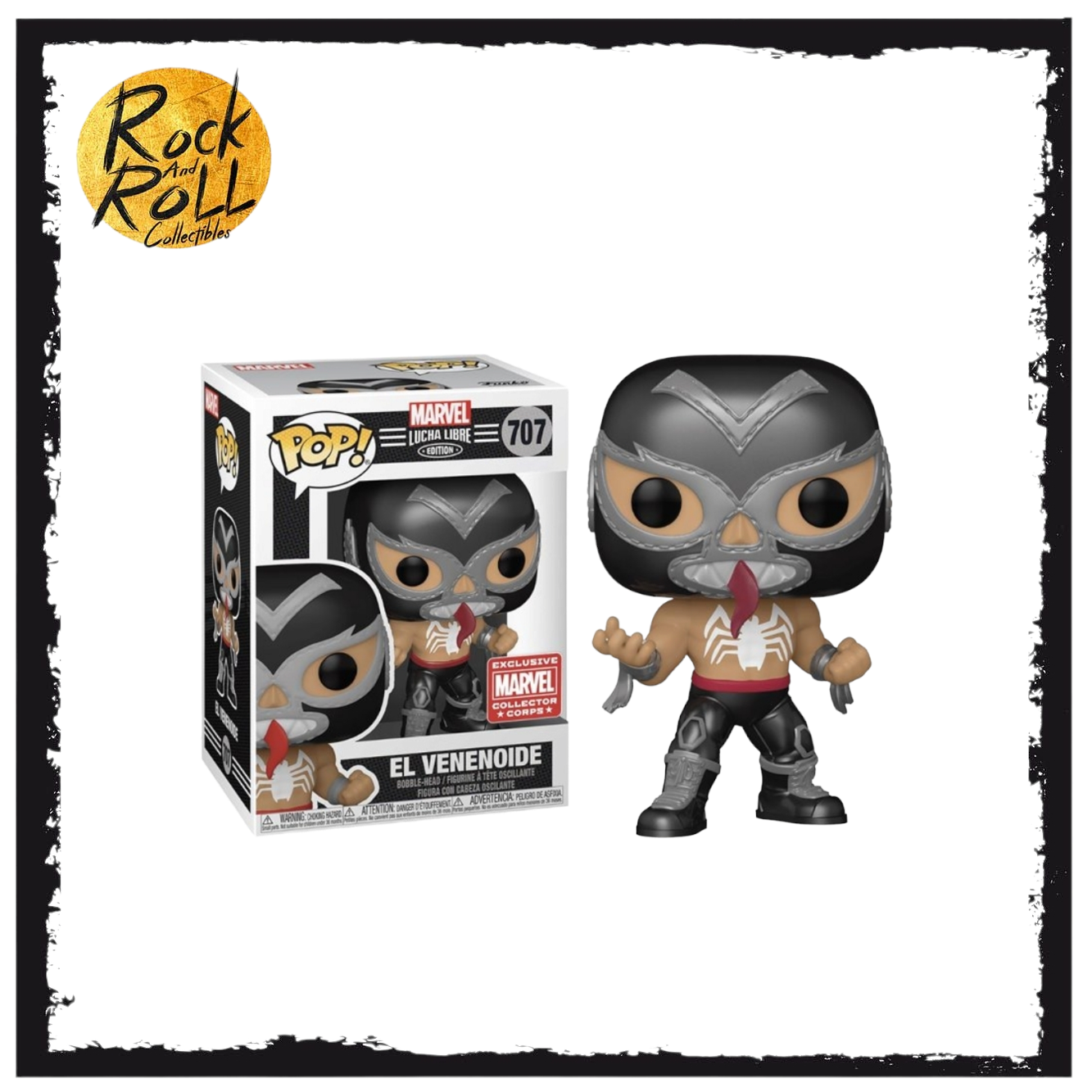 El Venenoide (Metallic) 707 Funko Pop Vinyl