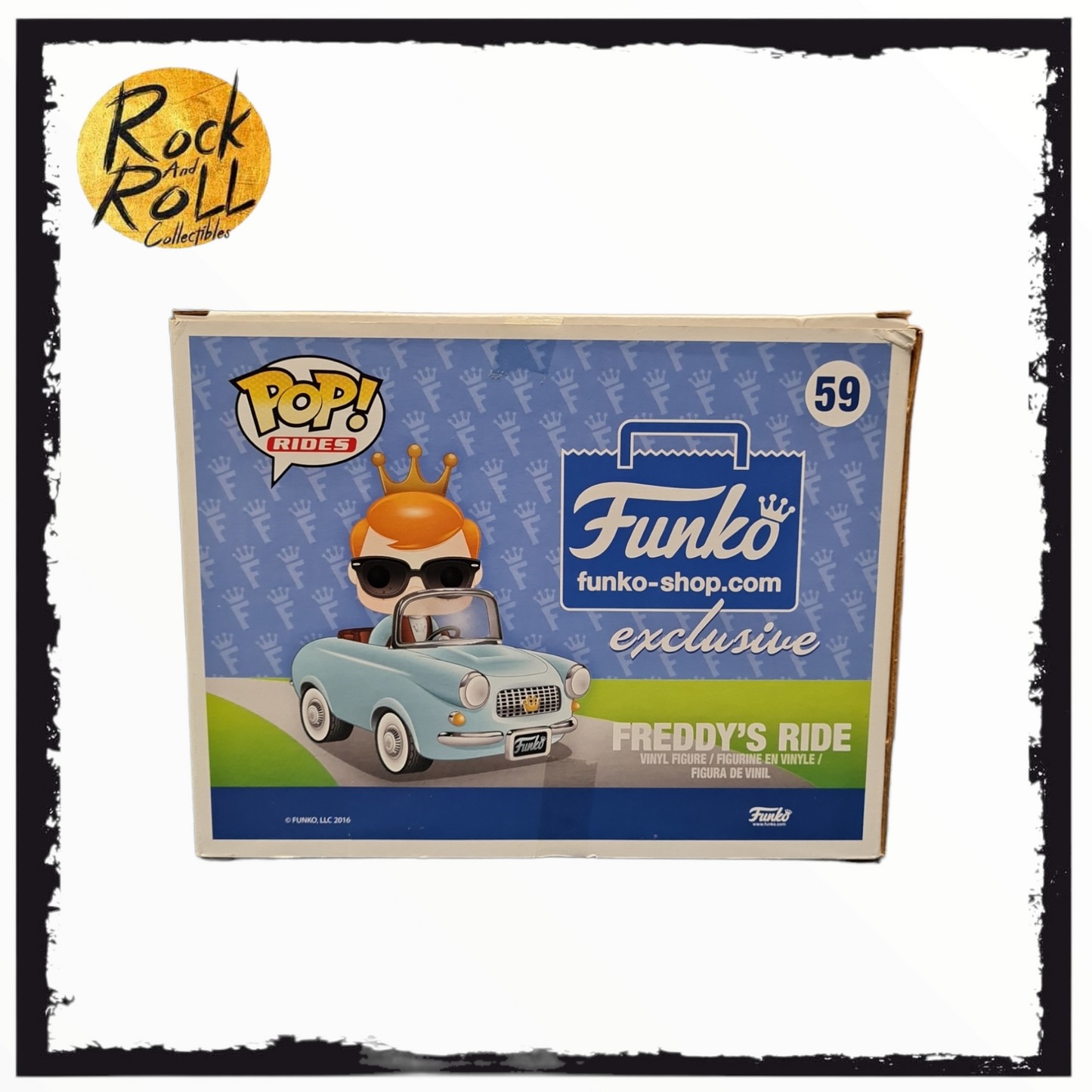 Funko - Freddys Ride #59 Funko Pop! Vinyl Rides. Funko Shop Exclusive *Box Damage*