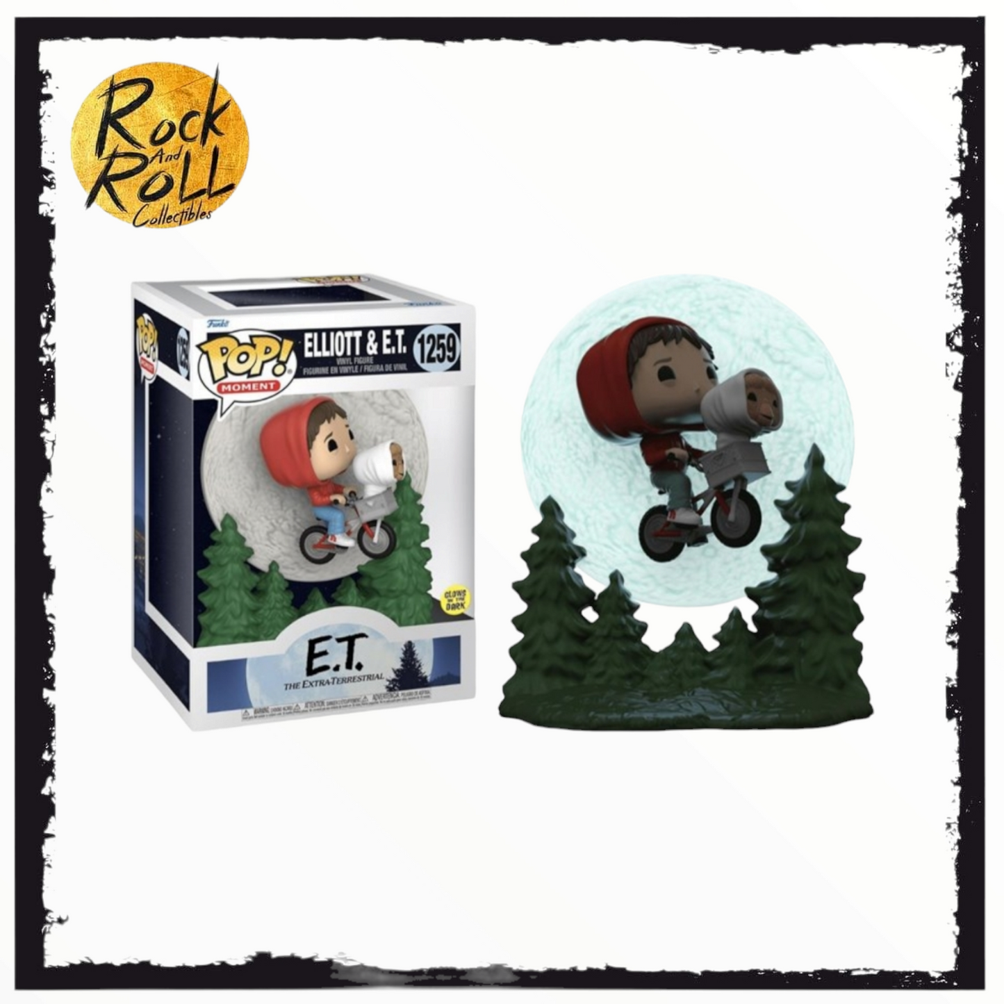 Elliott & E.T. (Glows in the Dark)
Elliott & E.T. (Glows in the Dark) #1259 Funko Pop! Vinyl
