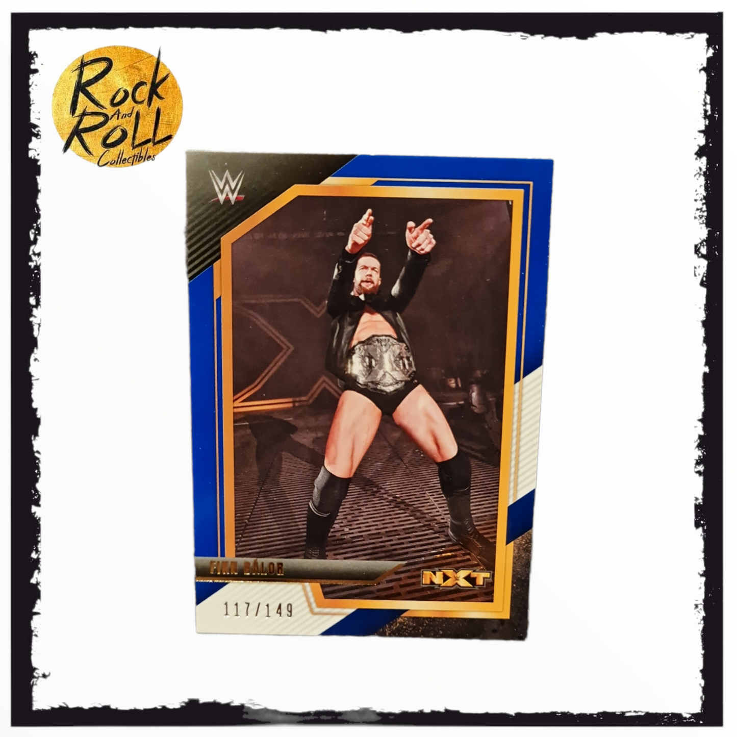 WWE NXT 2022 Panini - Finn Balor Blue No.111 - Limited 117/149